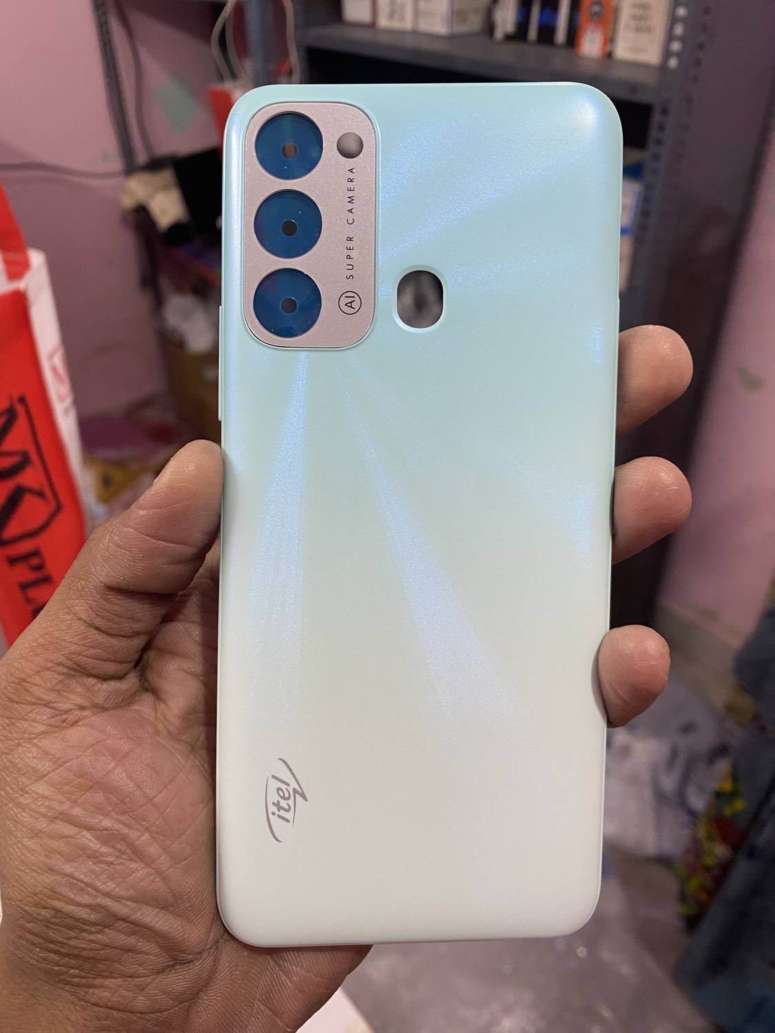 SLPPK ITEL VISION 3 WITH PROPER LOGO Back Panel