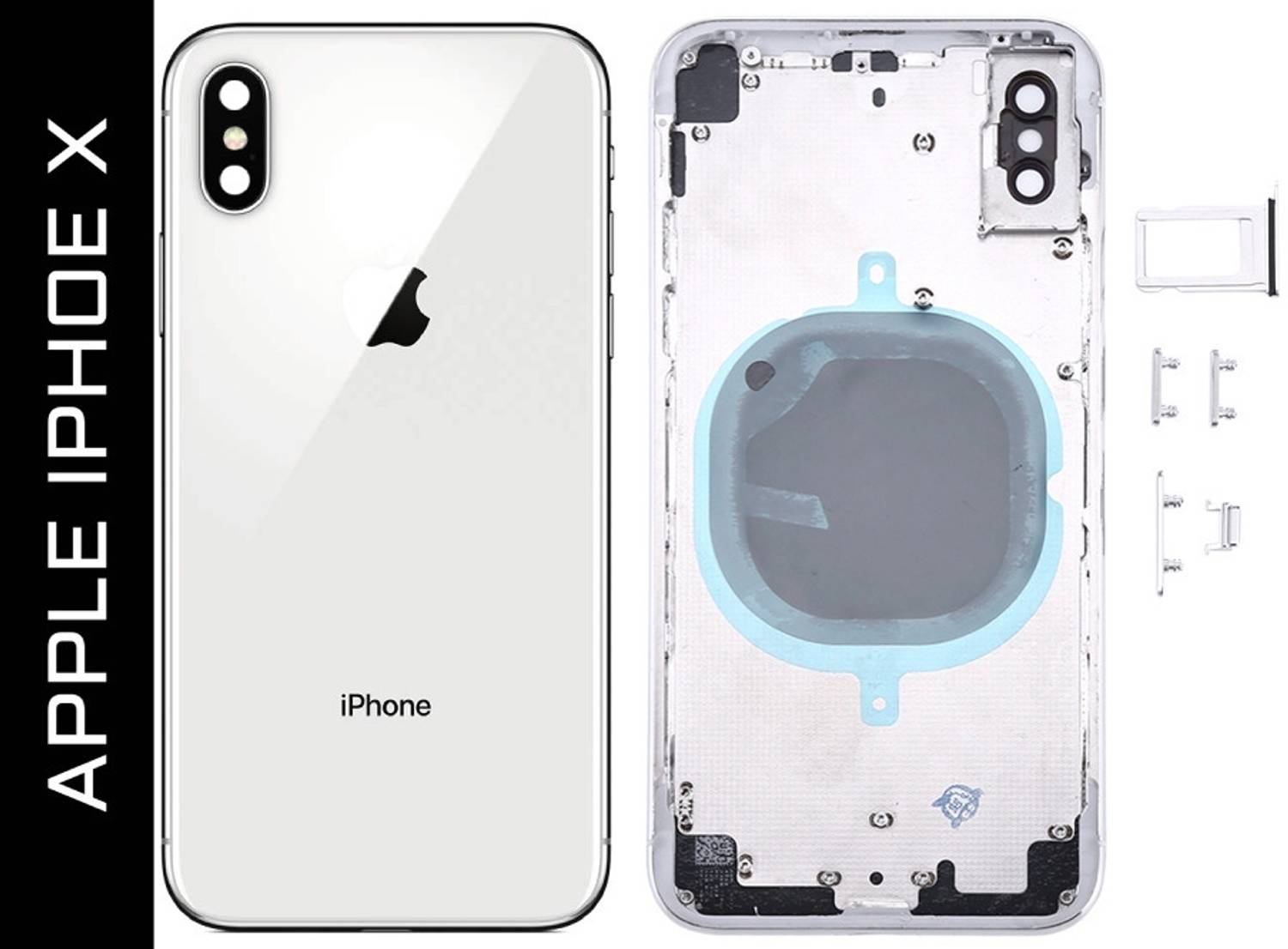 Flipkart SmartBuy Apple iPhone X (with SIM Card Tray & Side keys