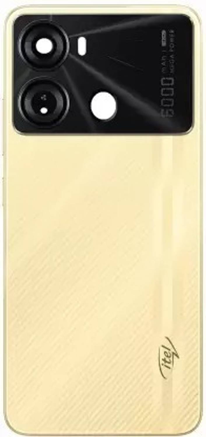 Purplesavvy ITEL P40 (Luxurious Gold) Back Panel