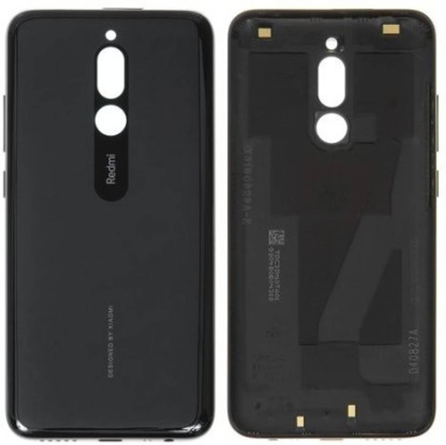SPAREWARE Redmi 8 Back Panel Black - Image 1