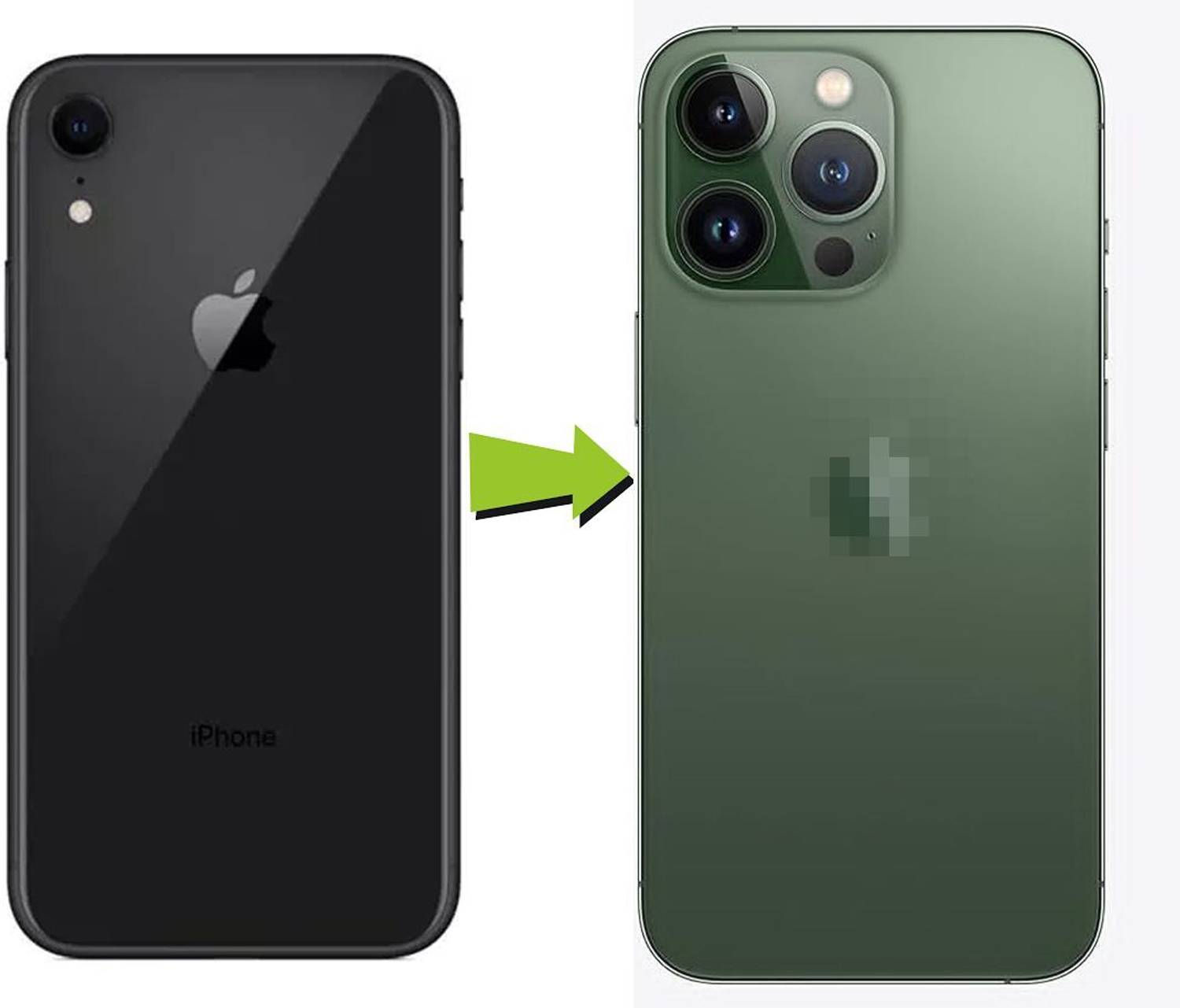 Hespa iPhone XR to iPhone 13 PRO Full Body Housing Converter Kit 