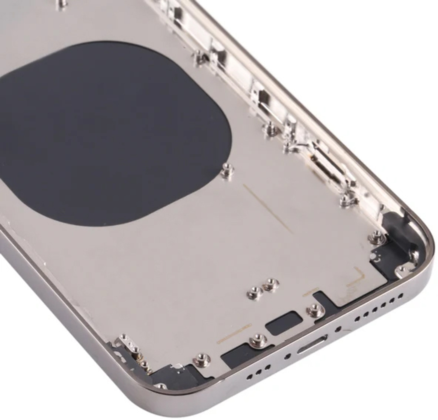 Image of Hespa iPhone 12 to 15Pro Converter - Complete Housing Panel with Waterproof Seal,Battery Adhesive, Flash Cable, SIM Tray & Buttons Full Panel