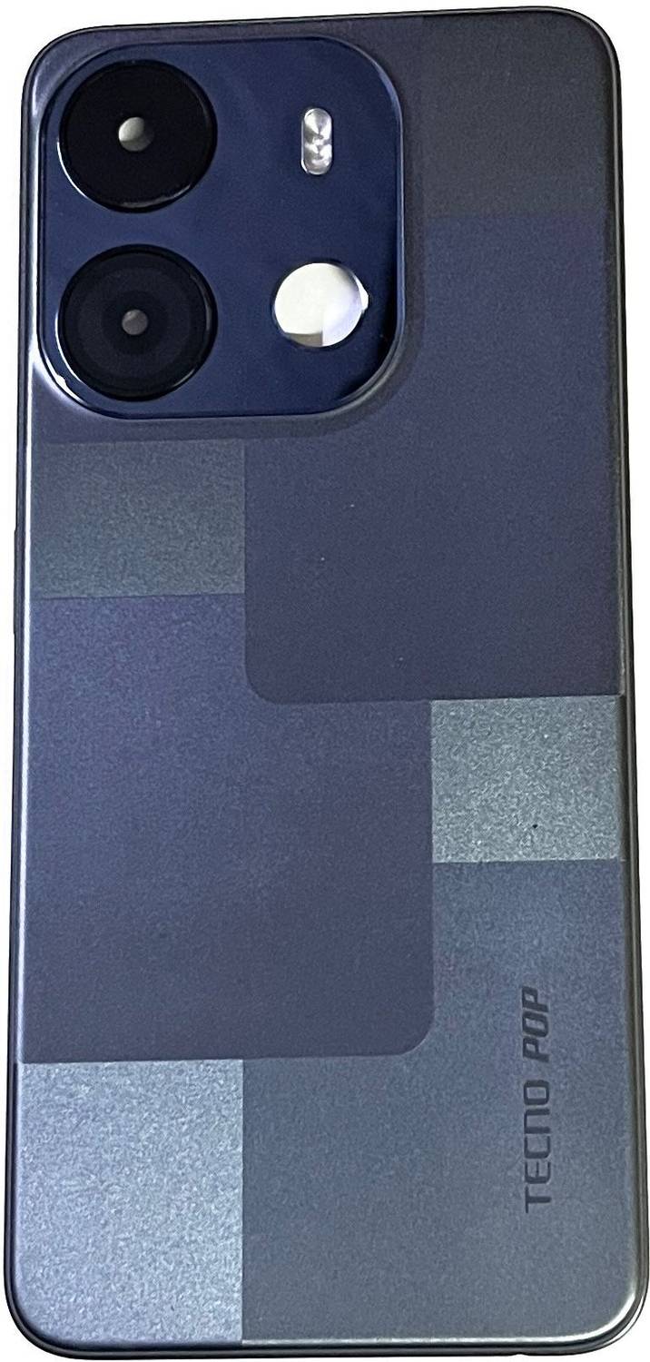 Hynaty TECNO TECNO POP 7 BF8 (BLACK) Back Panel