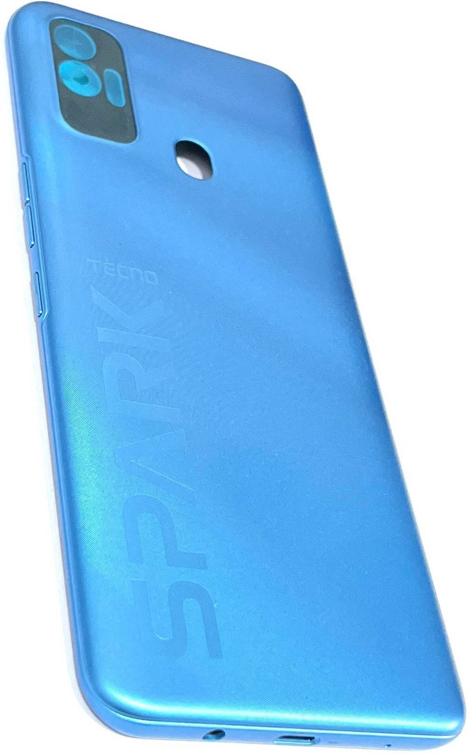 VRAVMO TECNO TECNO SPARK 7 KF6 (BLUE) 100% ORIGINAL Back Panel