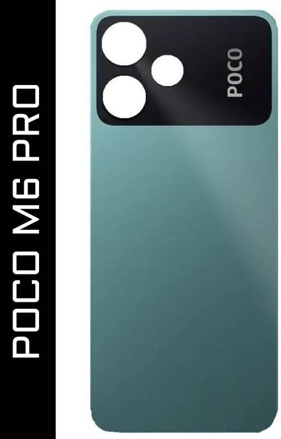 Image of Flipkart SmartBuy POCO M6 Pro (5G) Glass Back Panel