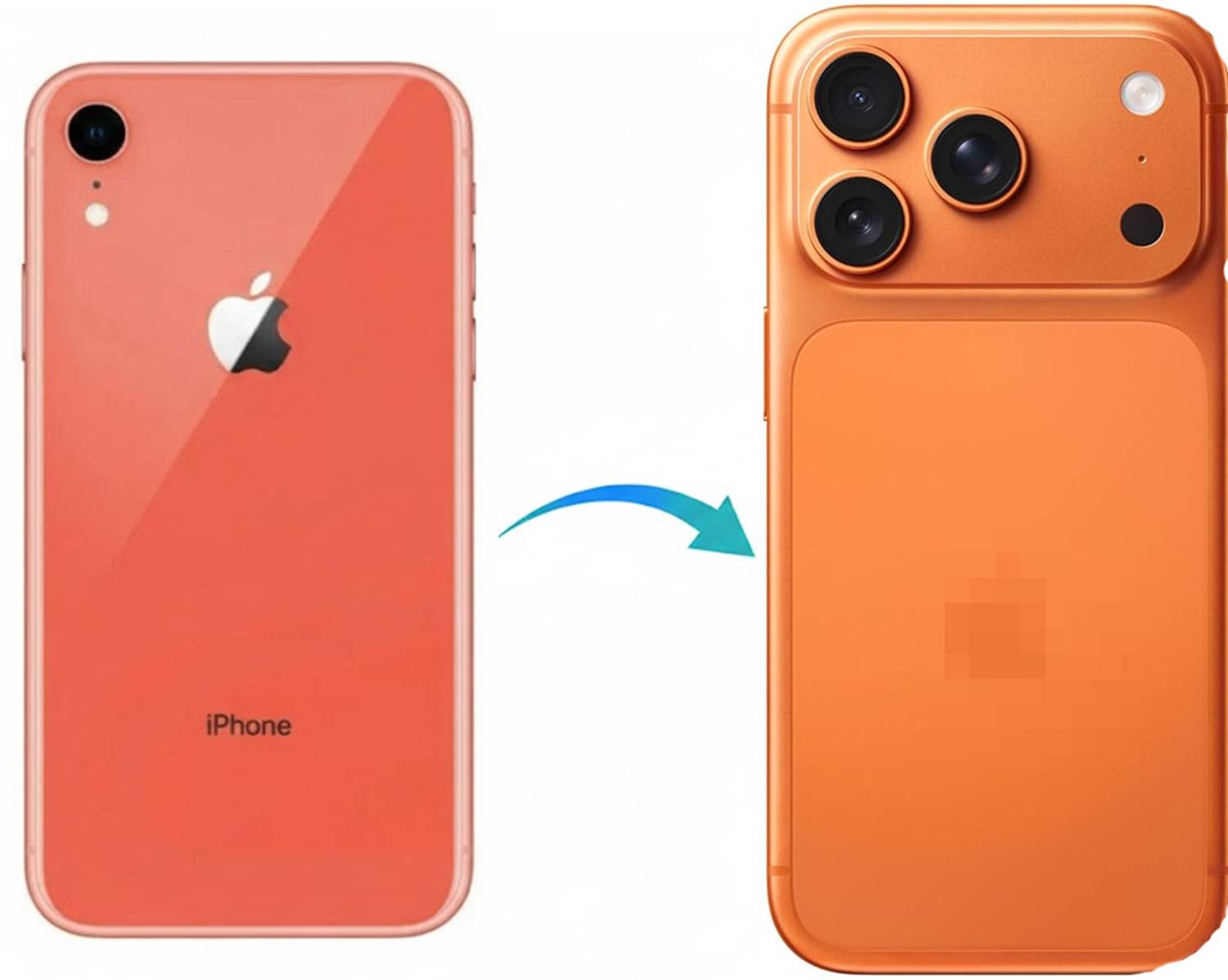Syshri iPhone XR To iPhone 17 Pro Full Metal Body Housing