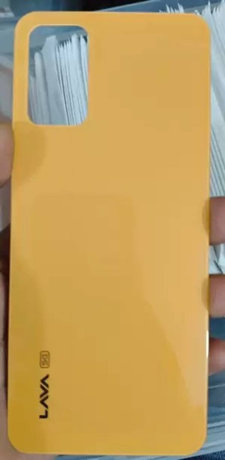 Hynaty LAVA BLAZE 5G (ORANGE) Back Panel
