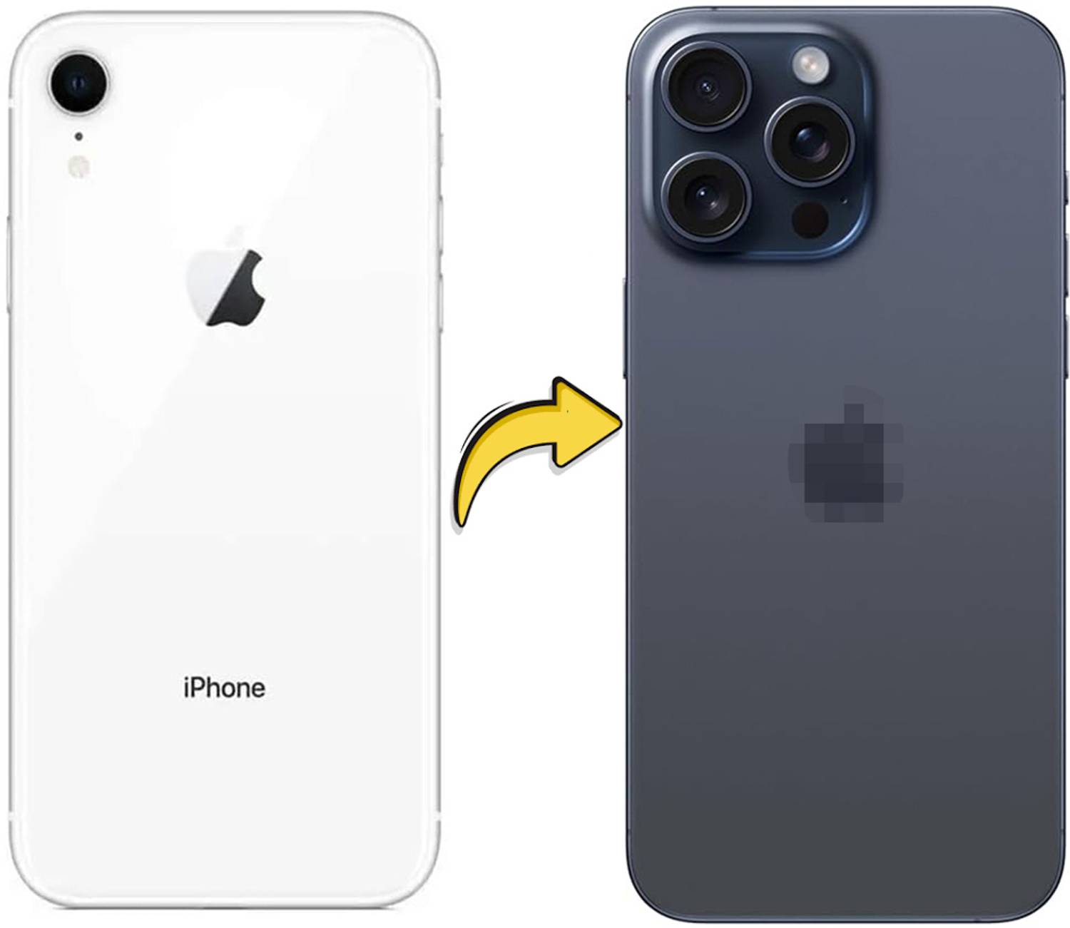 Nizix iPhone XR to 14 Pro Converter – Complete Housing Panel with
