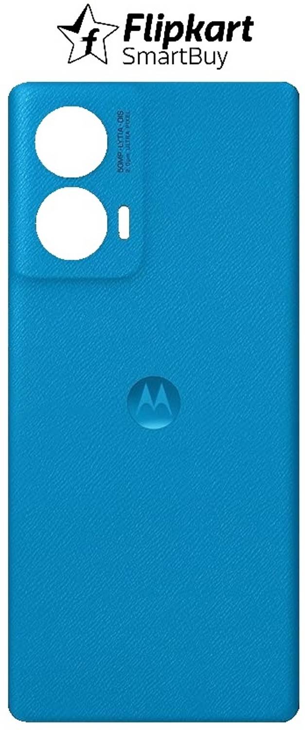 Flipkart SmartBuy Motorola G96 5G (Best quality) (with Proper Logo) Back Panel (Dresden Blue) deal from flipkart