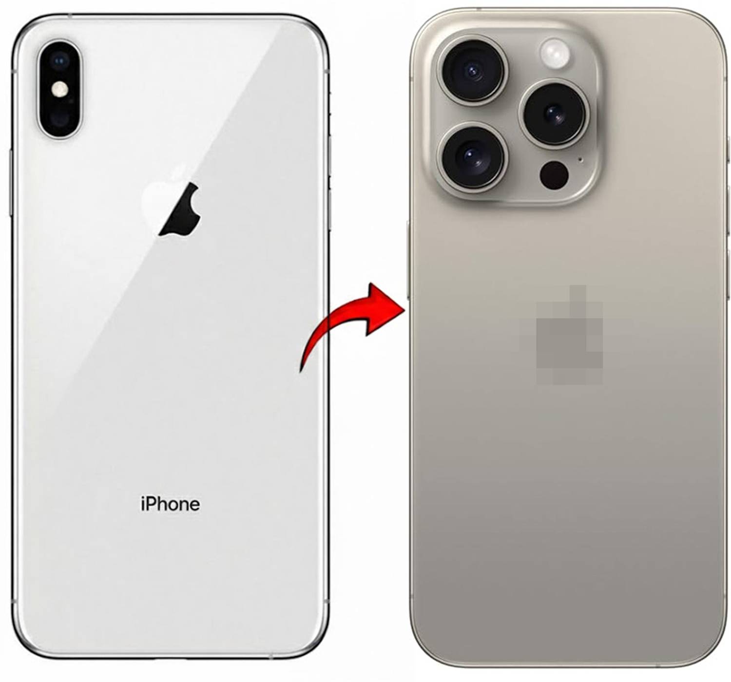 Jaaro iPhone X to 13 Pro Converter – Complete Housing Panel with