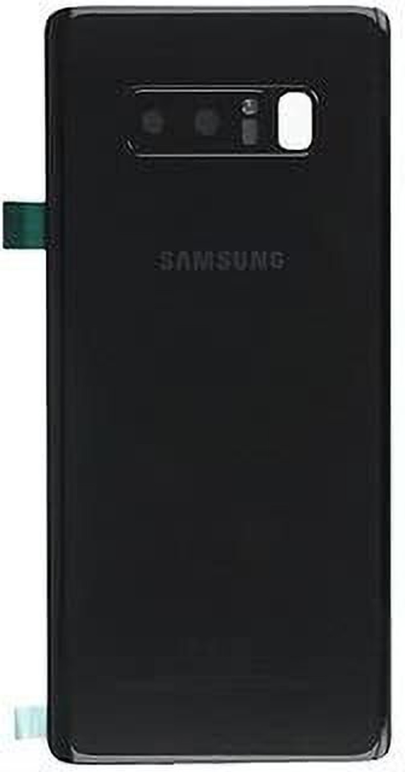 Image of VRAVMO SAMSUNG NOTE 8 (BLACK) WITH CAMERA LENS GLASS Back Panel