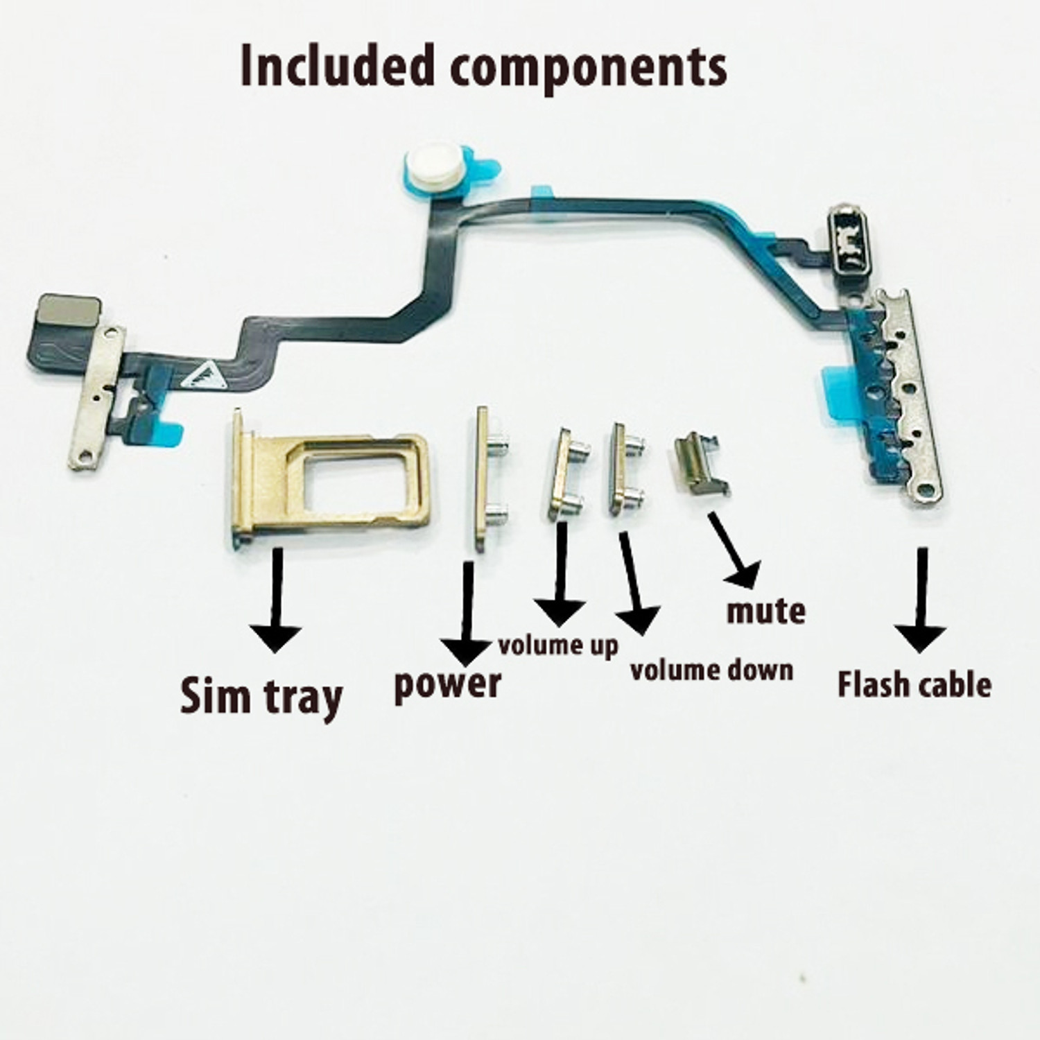 Image of Syshri iPhone XR To iPhone 16 Pro Full Body Housing Converter Kit Include Battery Adhesive & Waterproof Seal Full Panel