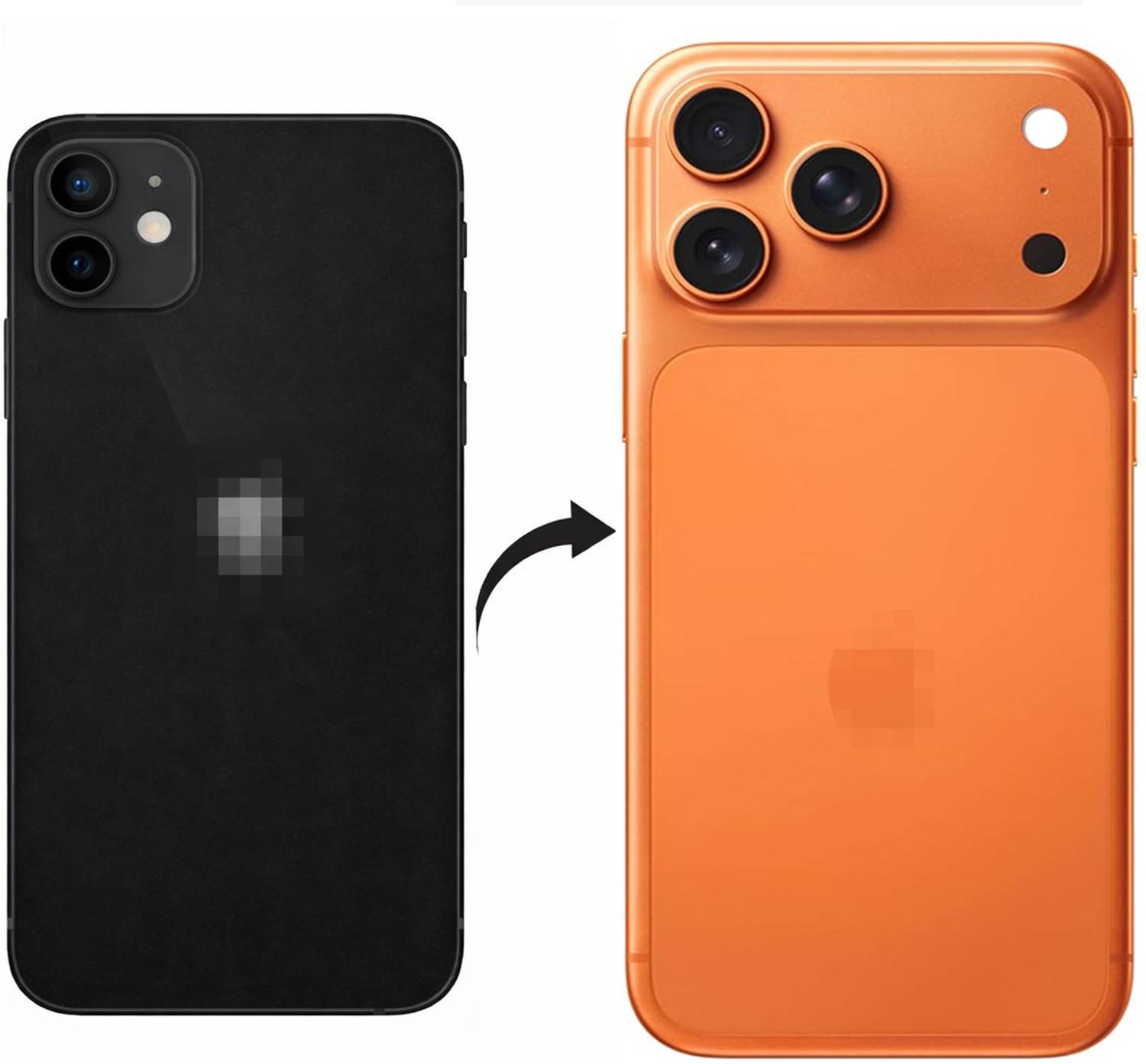 mPix Converter Complete Housing Panel For iPhone 12 To 17 Pro