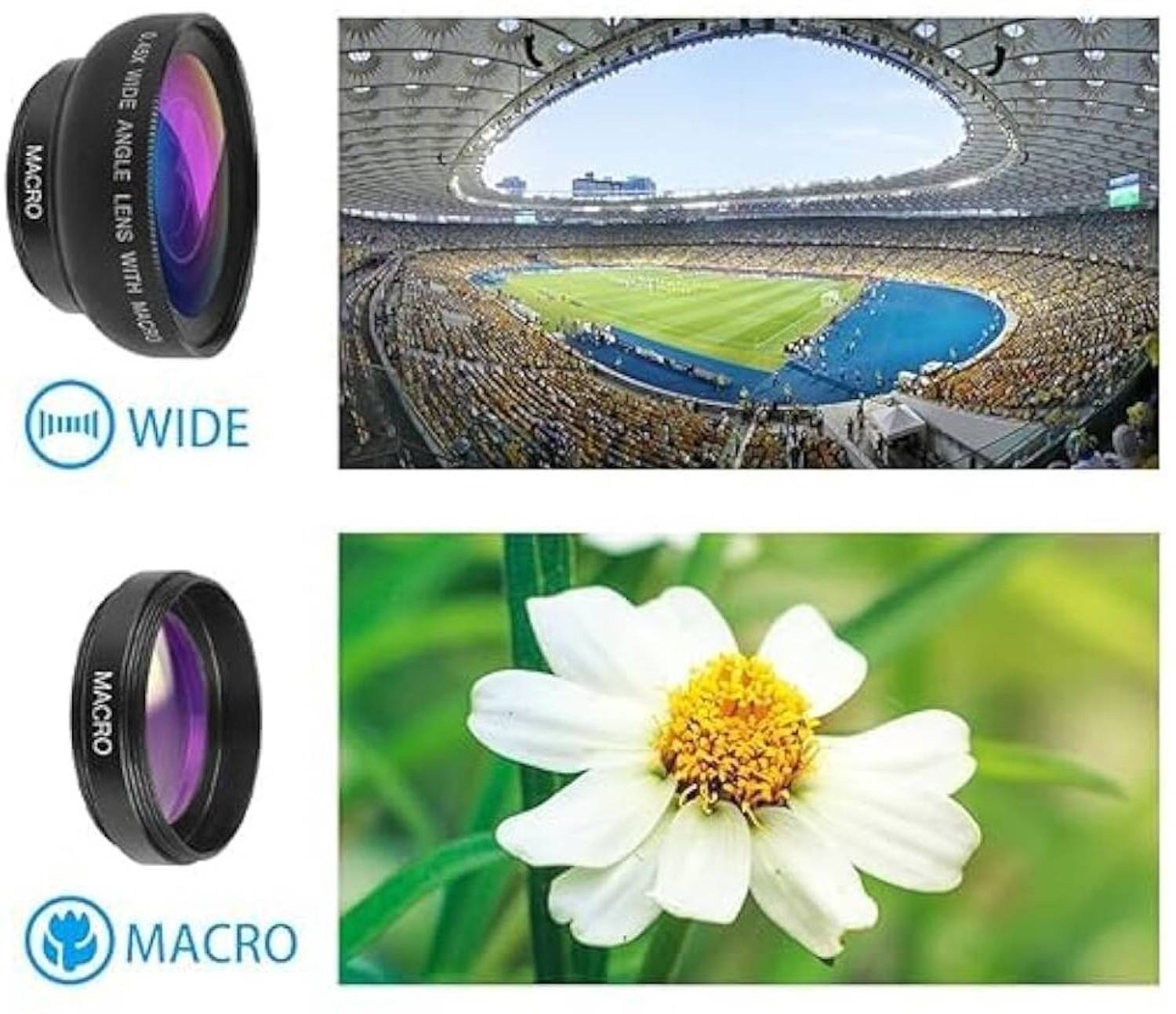 OSTALY 2 in 1 0.45X A14 Mobile Lens Kit - Image 2