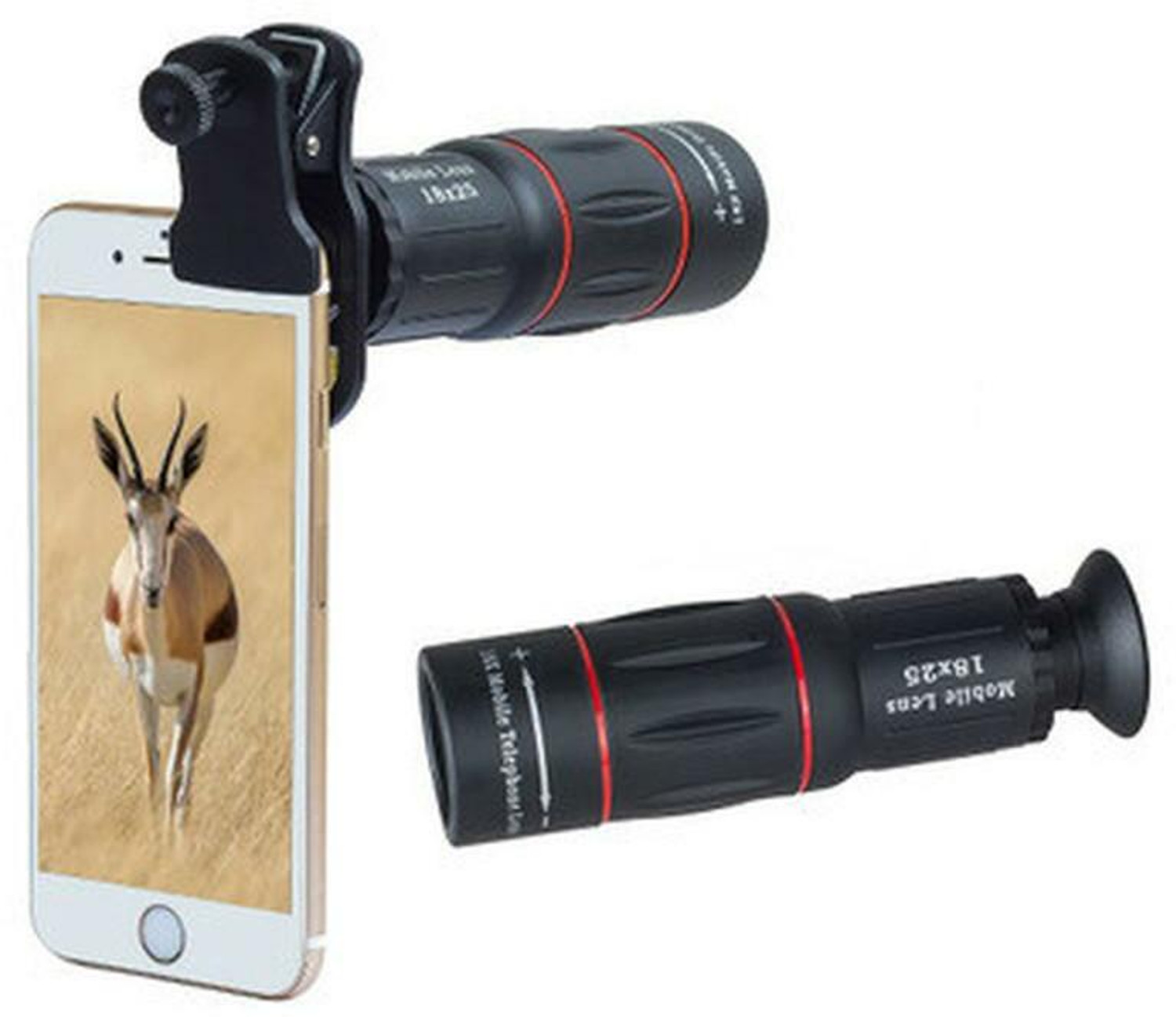 Image of Exxelo 18X Telephoto Stand Mobile Phone Lens