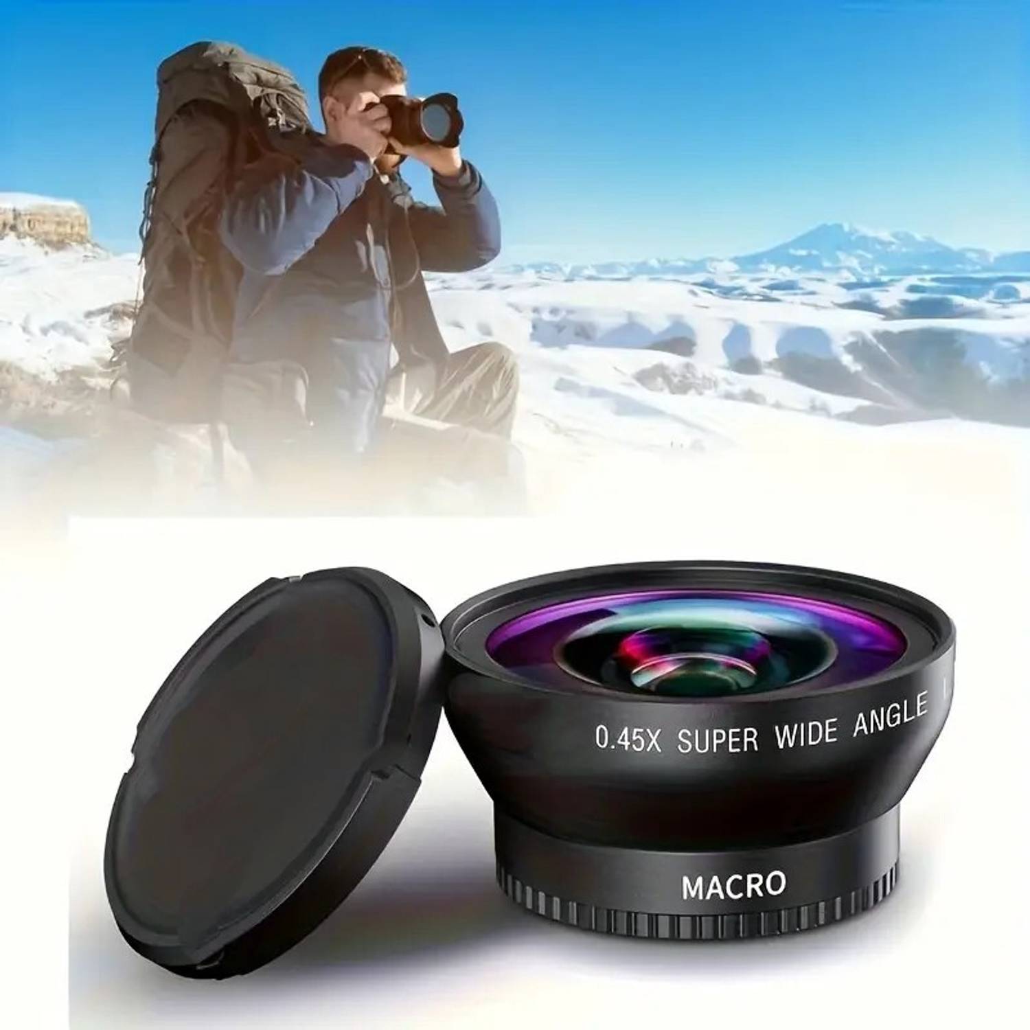OSTALY 2 in 1 0.45X A14 Mobile Lens Kit - Image 4