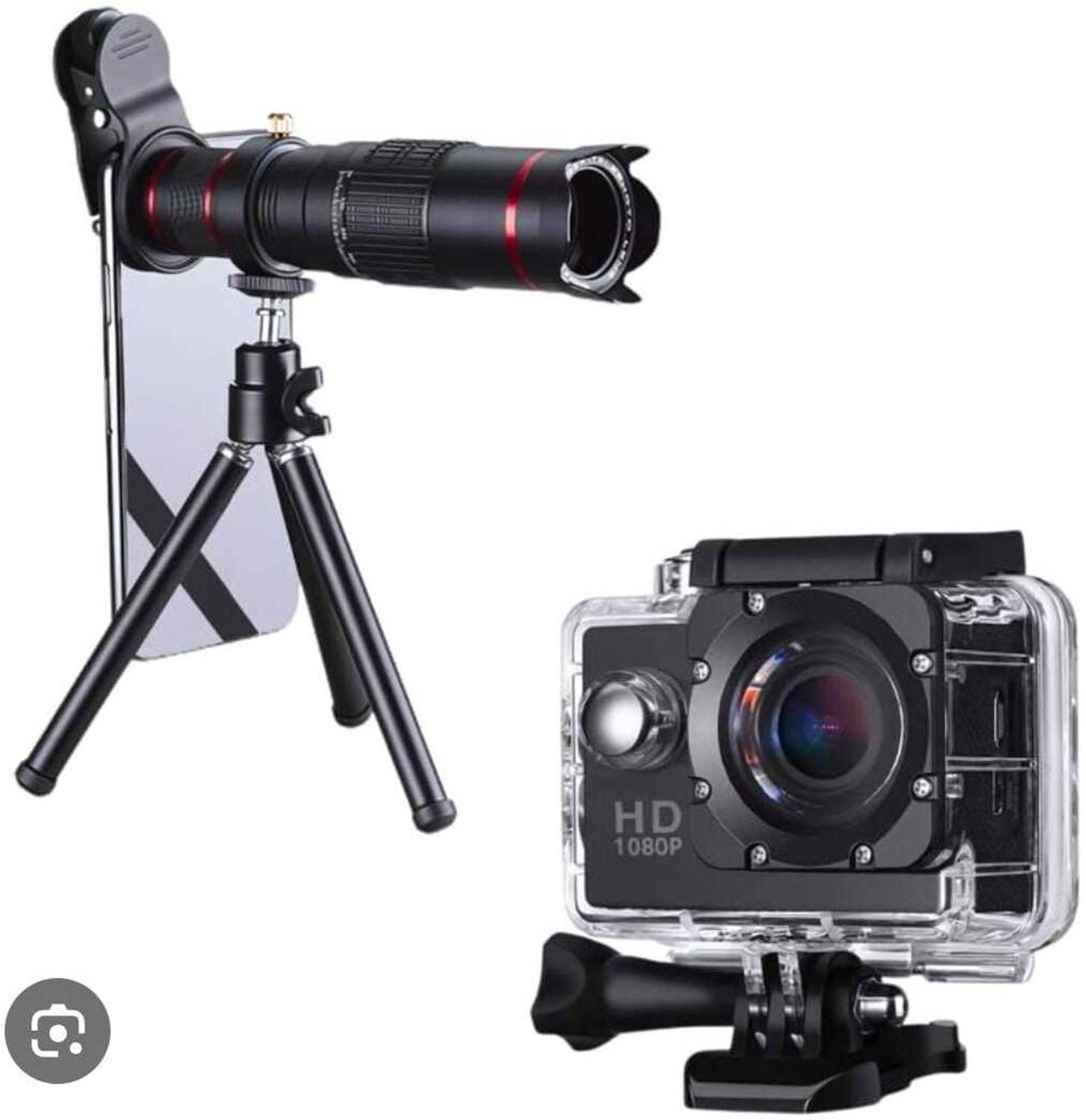 A CONNECT Z 26X HD Optical Zoom Mobile Telescope Lens kit for All