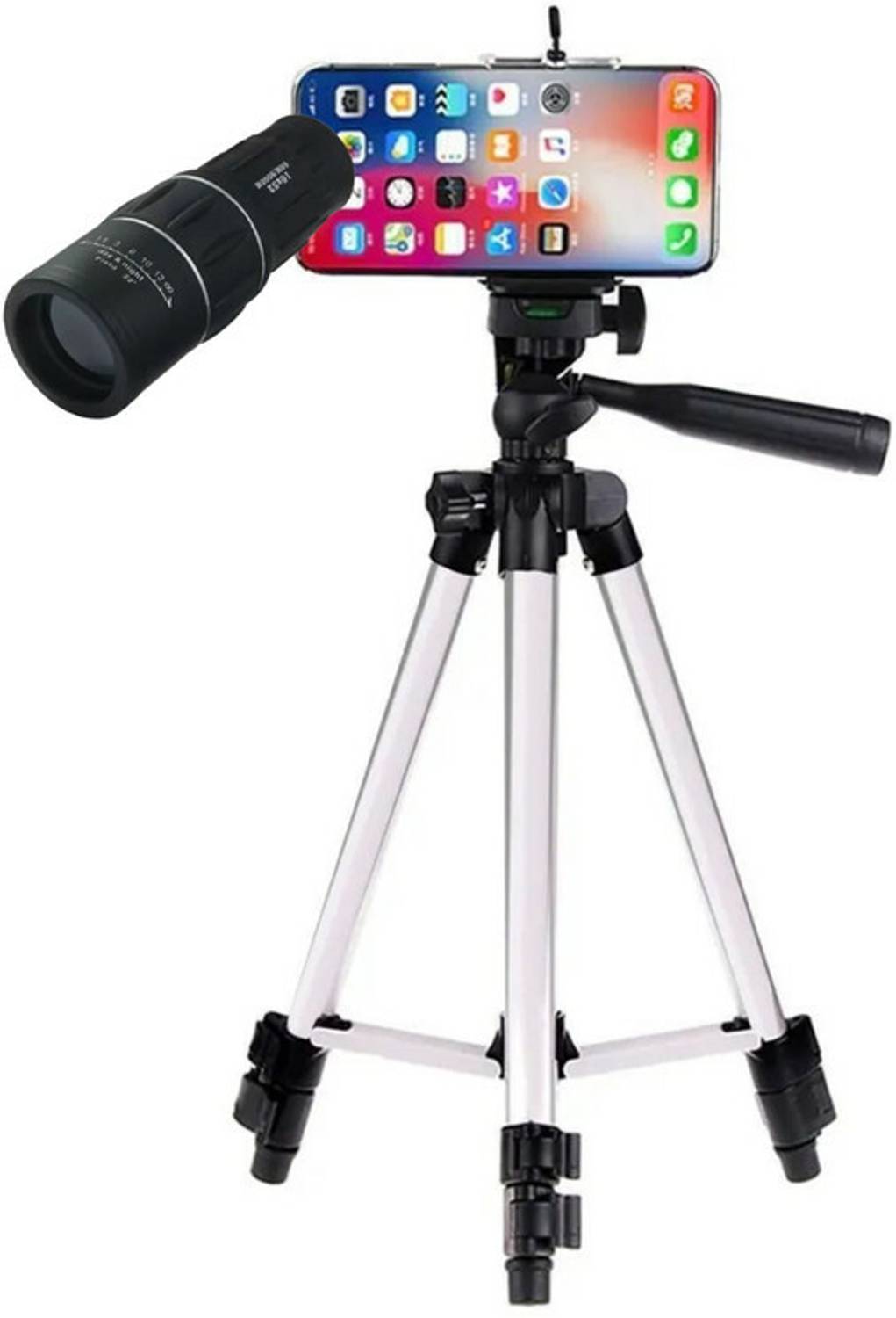 Elevea 16x52 Monocular Telescope with Tripod for Mobile - Image 2