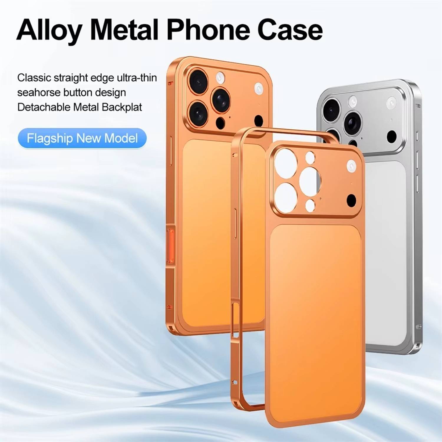 Finaux iPhone 15 Pro Max Bumper Combo Silver - Image 5