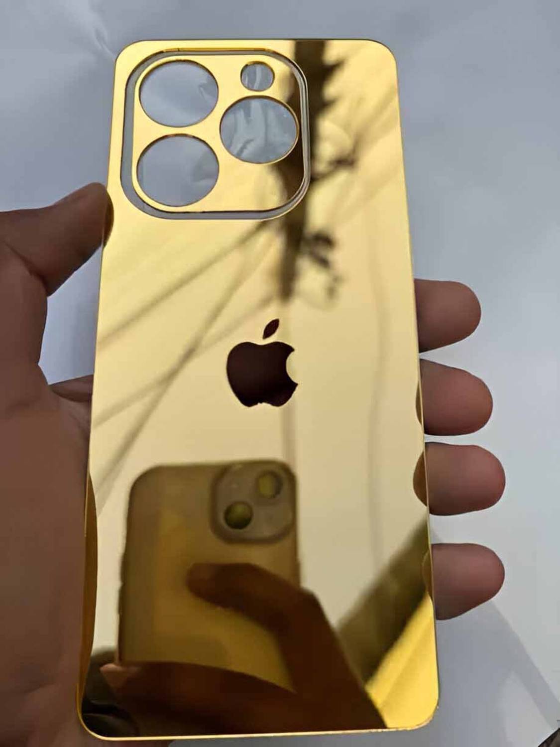 MOKPLZ itel A50 BACK PANNEL MIRROR ACRYLIC SHEET Mobile Skin