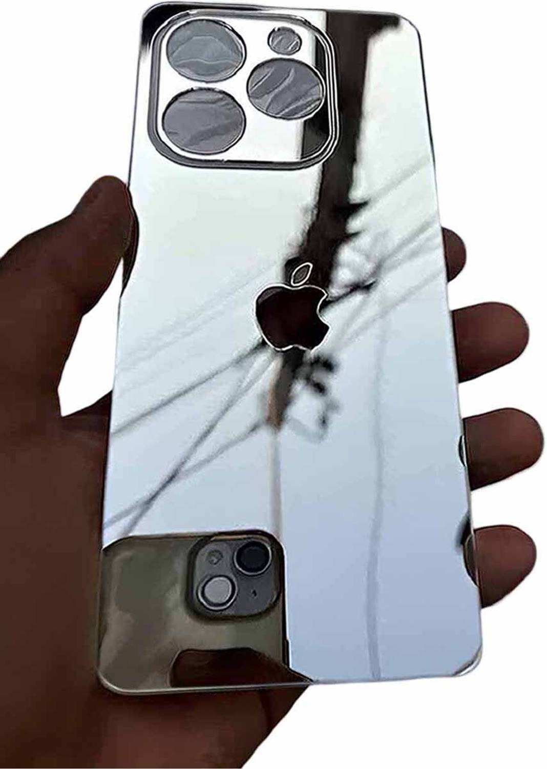 MOKPLZ itel A50 BACK PANNEL MIRROR ACRYLIC SHEET Mobile Skin