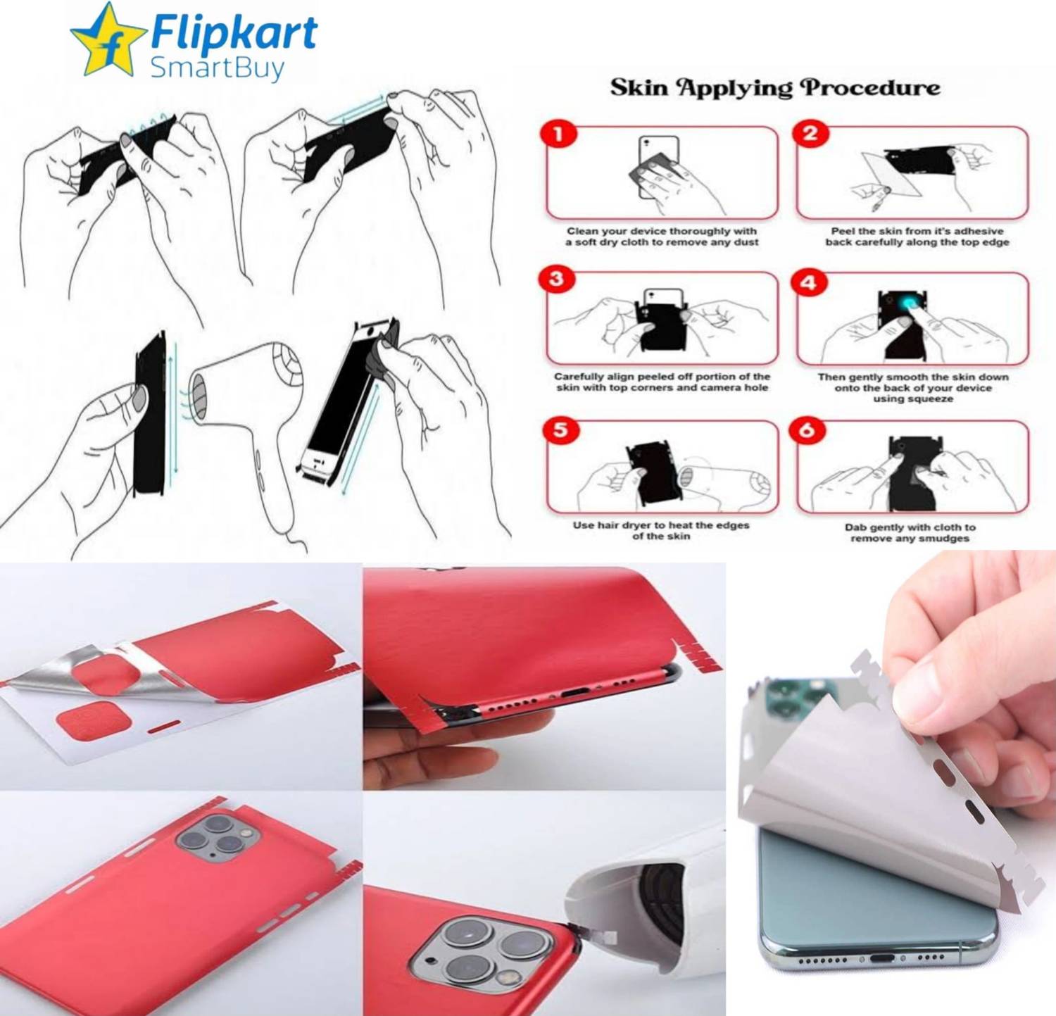 Flipkart SmartBuy Apple AirPods Pro Matte Black Skin - Image 3