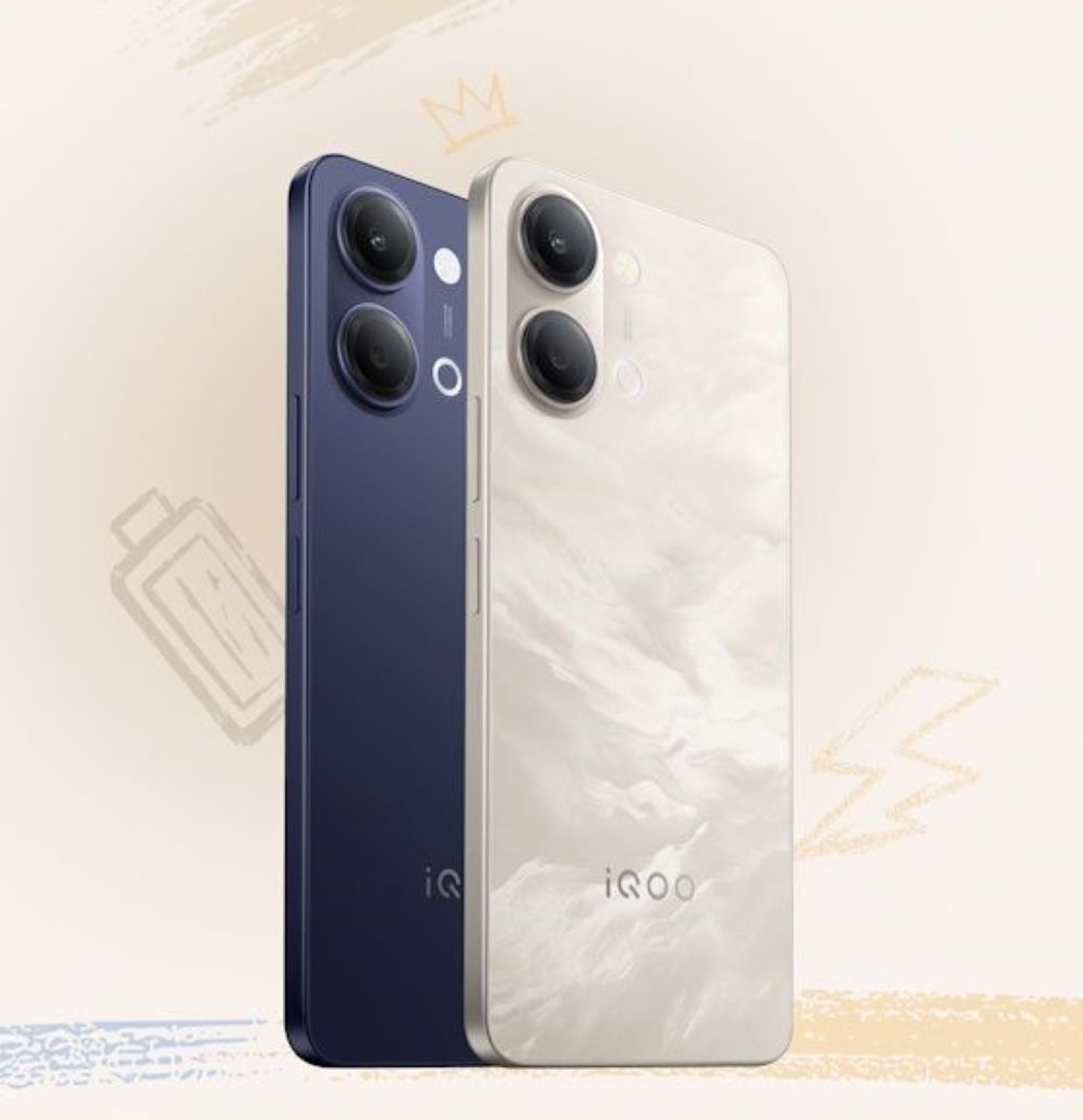 Image of IQOO Z11 lite 5G (Midnight Blue, 128 GB)
