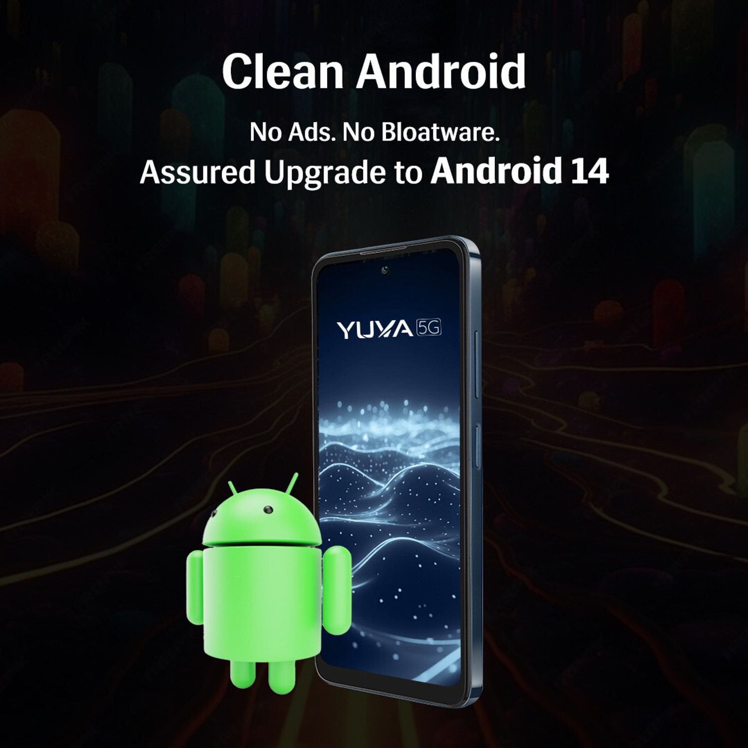 Image of LAVA Yuva 5G (Mystic Blue, 128 GB)