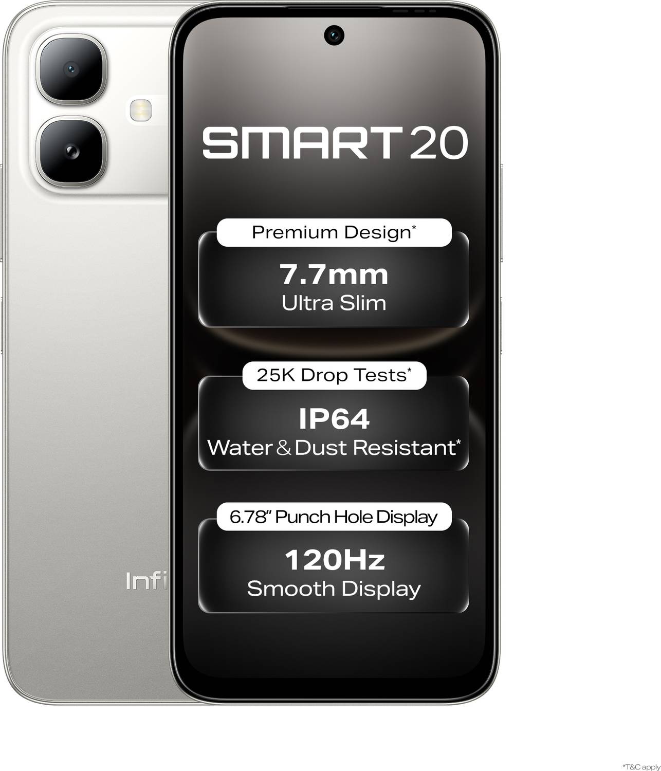 Infinix SMART 20 Polaris Titanium 128 GB
