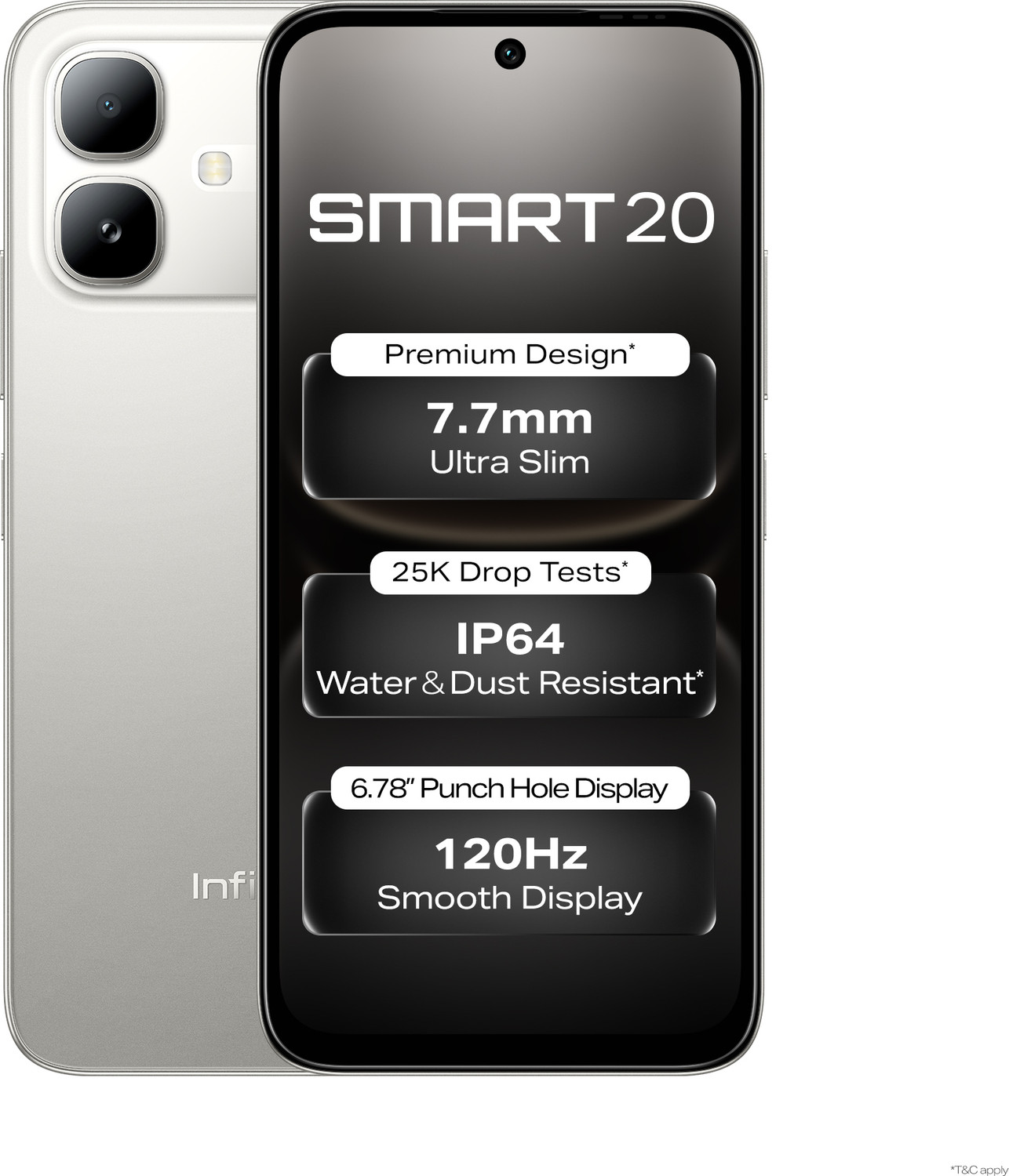 Image of Infinix SMART 20 (Polaris Titanium, 64 GB)