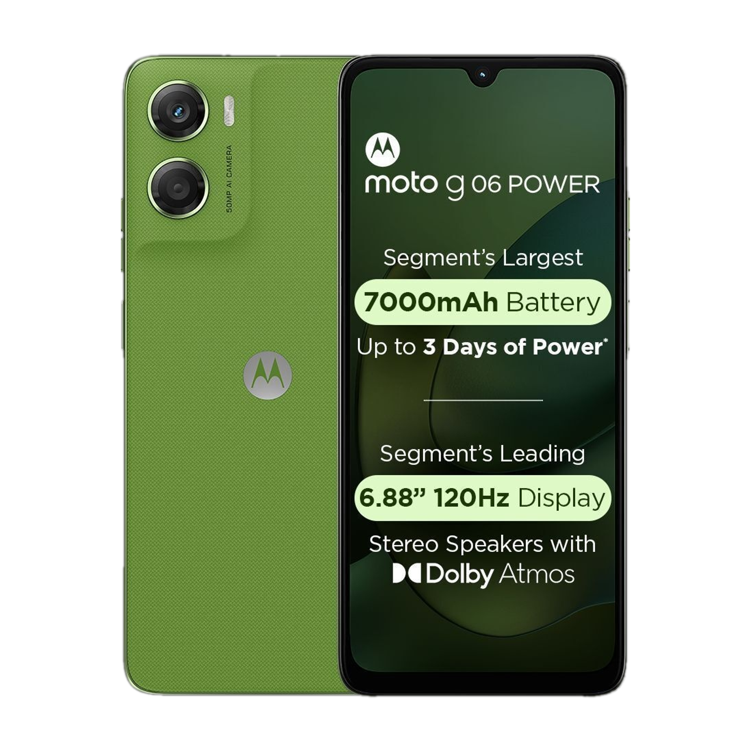 MOTOROLA g06 power 64GB Pantone Tendril - Image 1