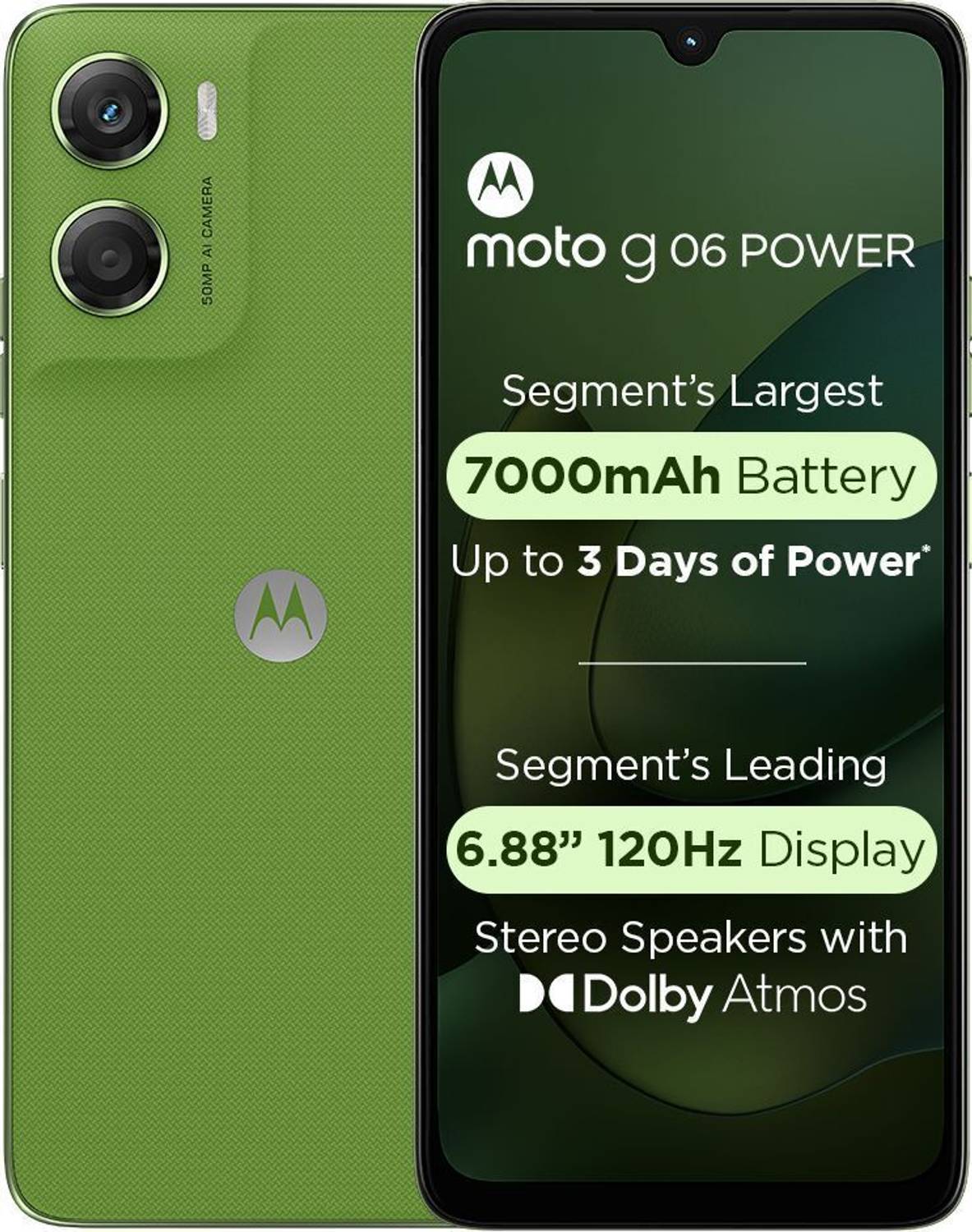 MOTOROLA g06 power Pantone Tendril 64 GB