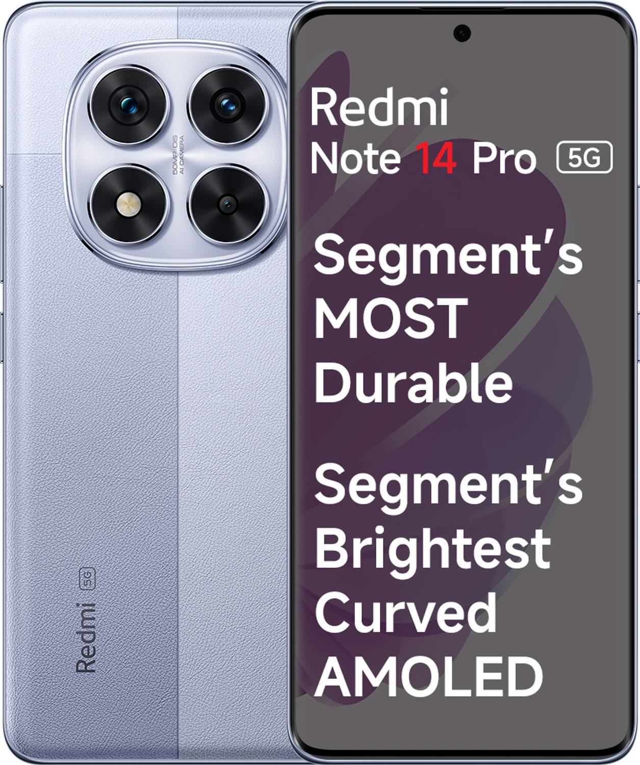 Redmi Note-14 Pro 5G 256GB Phantom Purple - Image 1