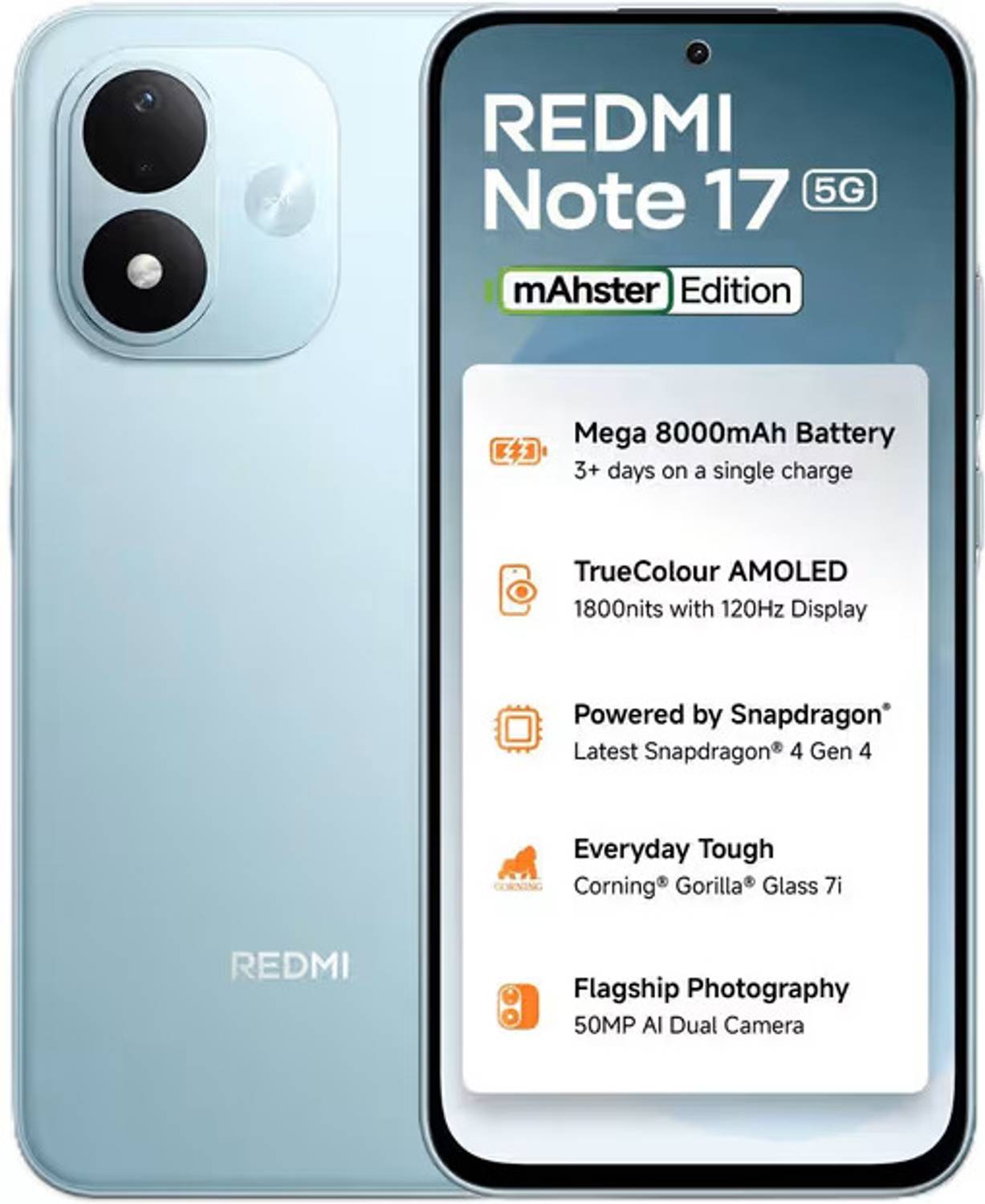Redmi Note 17 5G 128GB Arctic Blue