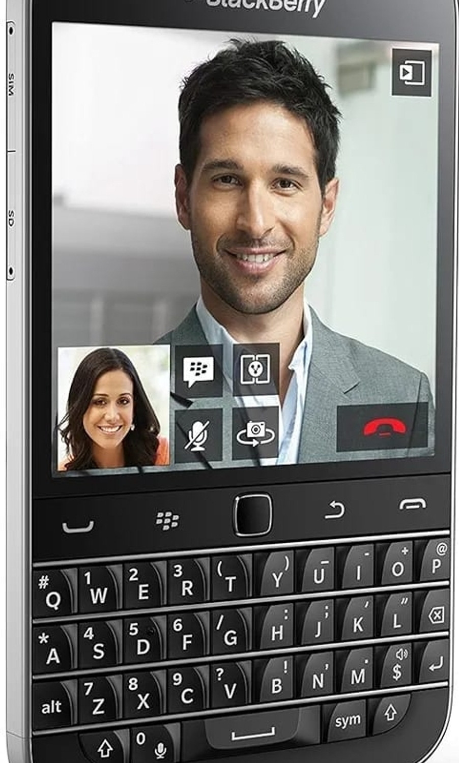 Image of BlackBerry Q20 (Black, 16 GB)
