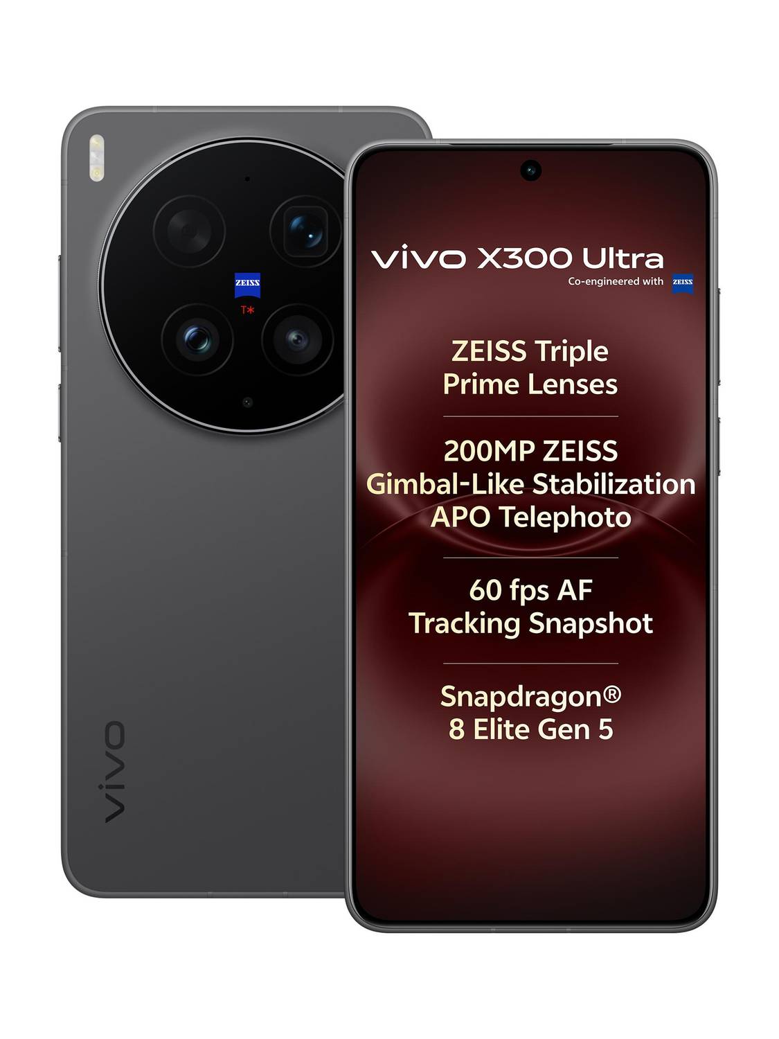 vivo X300 Ultra (Eclipse Black - Photographer Kit, 512 GB)
