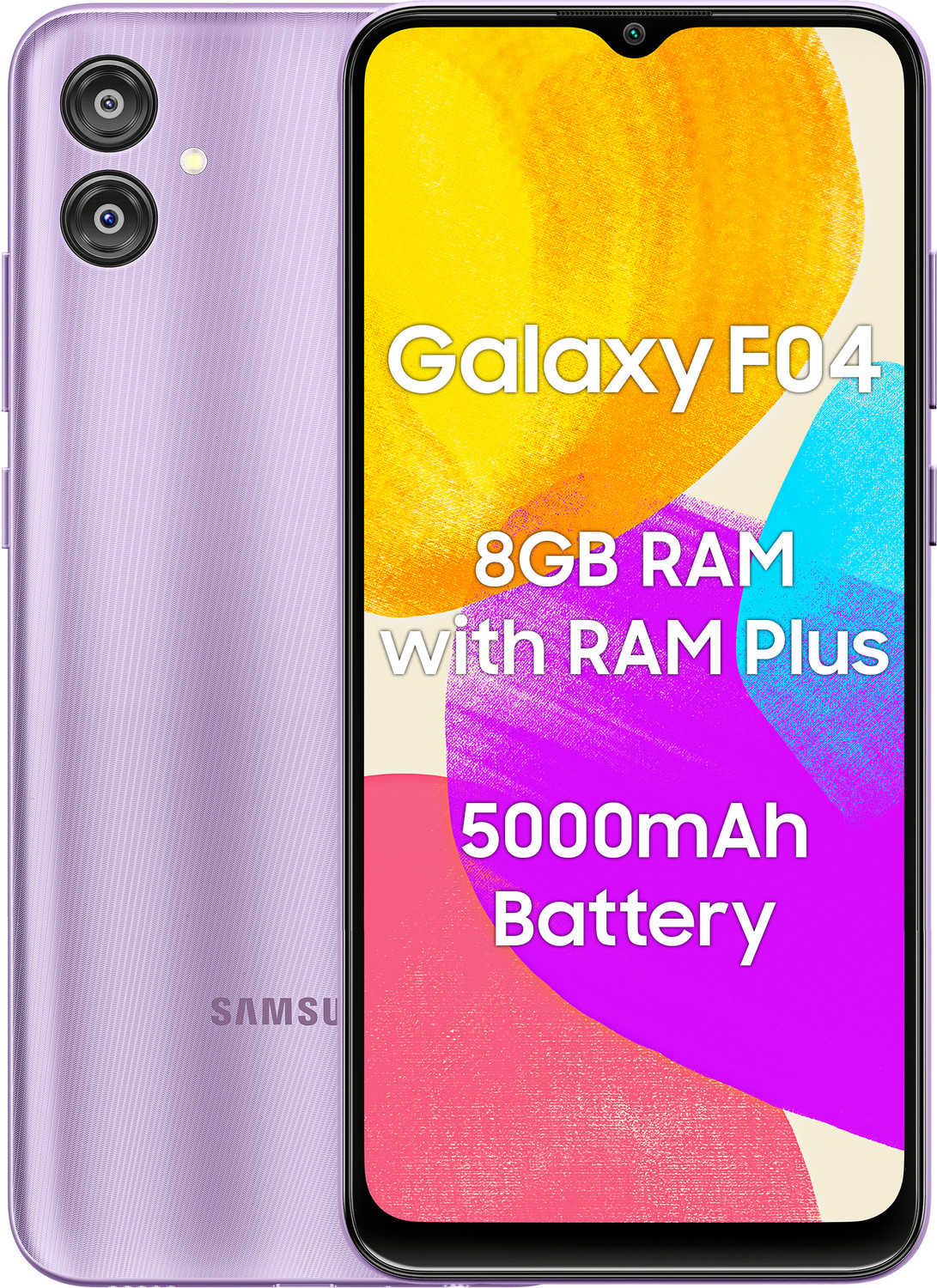 Image of Samsung Galaxy F04 (Jade Purple, 64 GB)