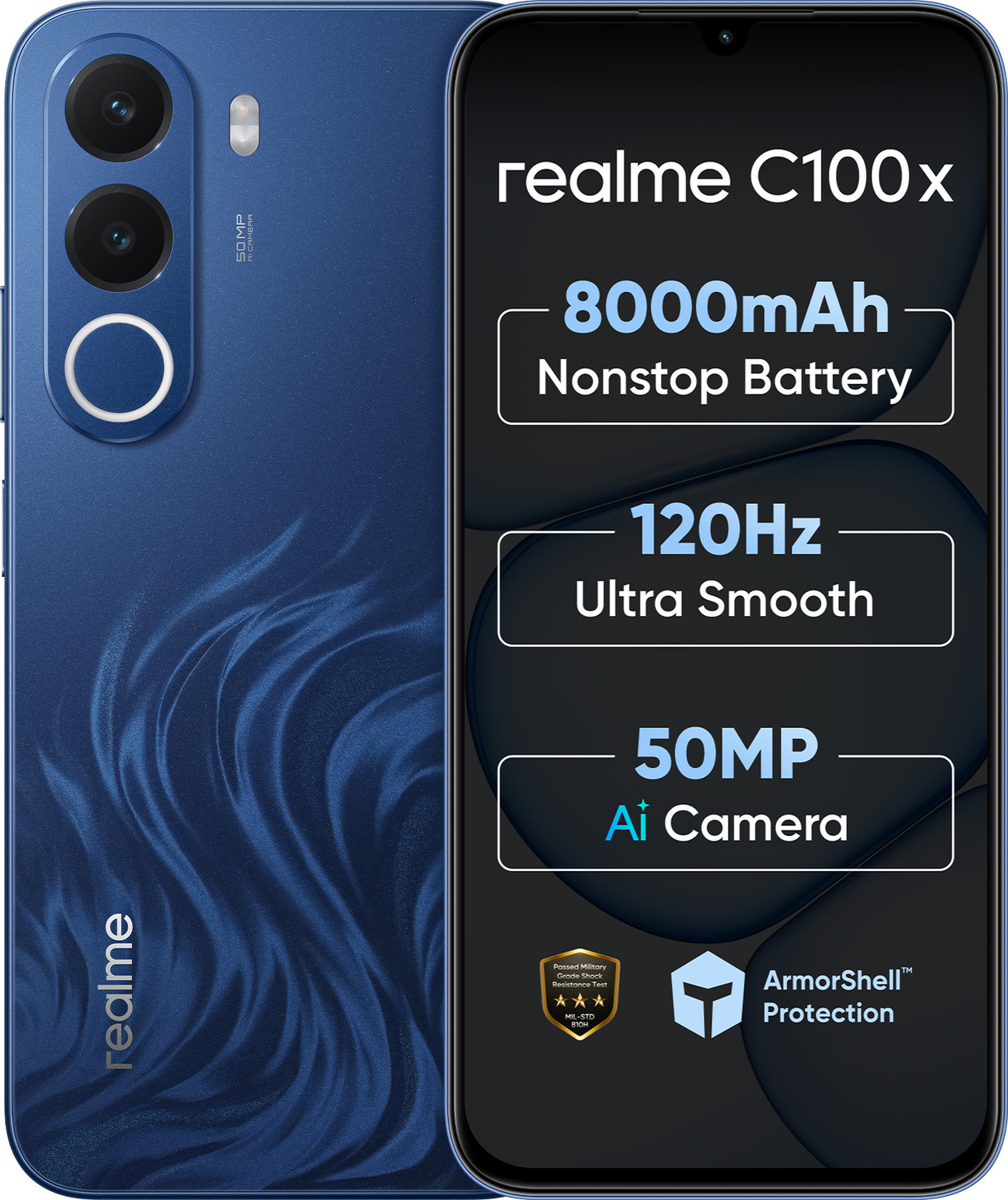 Image of realme C100x (Deepblue Tides, 64 GB)