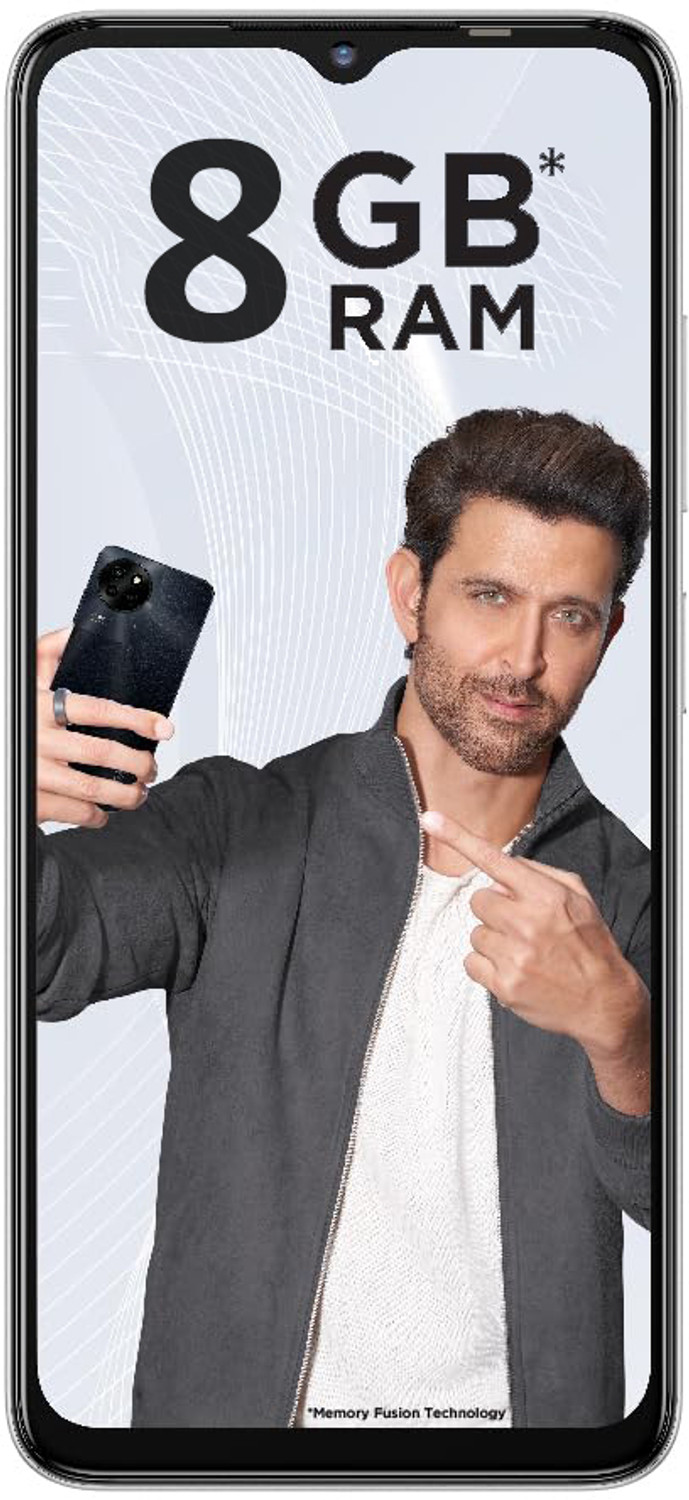 Image of itel S23 with Dual Sim| 50MP Rear Camera| 5000mAh Battery|Expandable Upto 1 TB (Sky Blue, 128 GB)