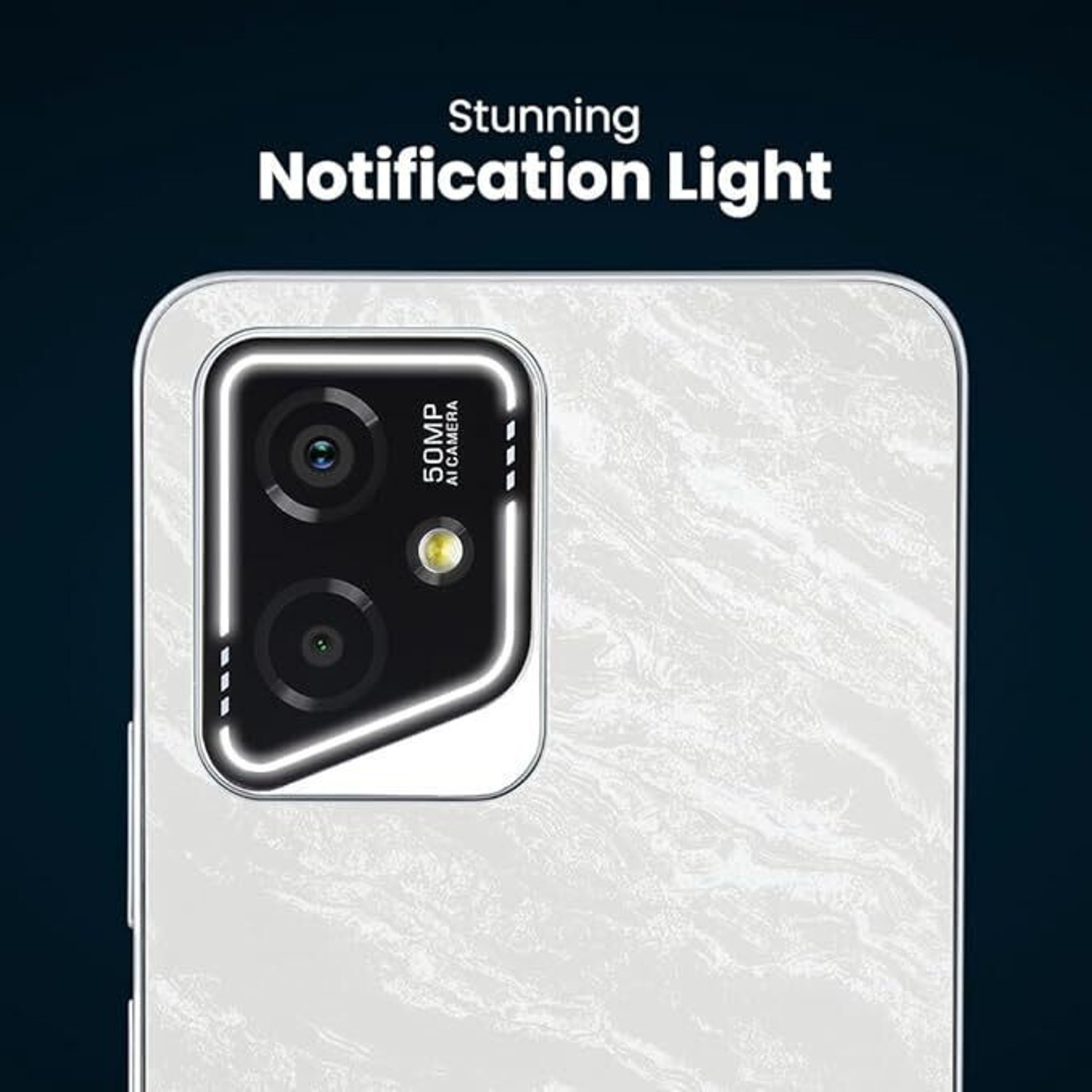 Image of LAVA Yuva 2 5G (Marble White, 128 GB)