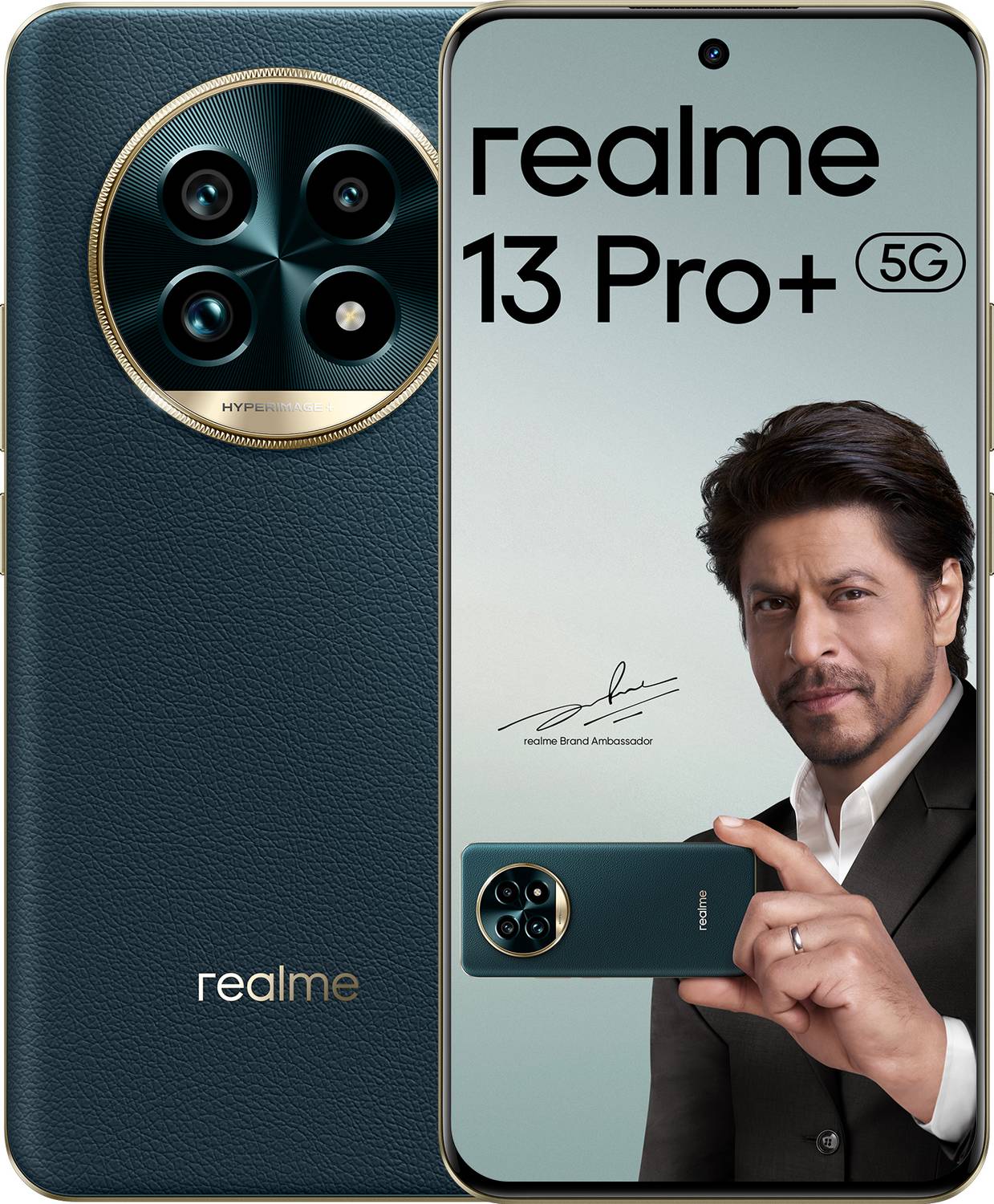 realme 13 Pro+ 5G 256GB Emerald Green - Image 1