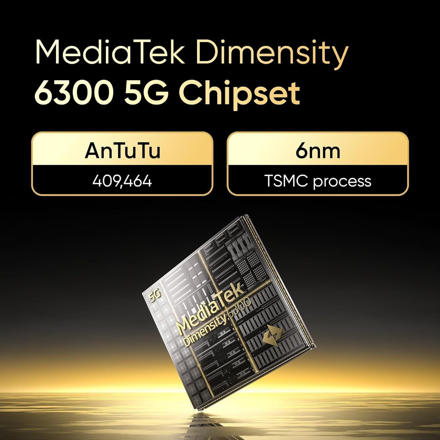 Image of realme Narzo N65 5G (Amber Gold, 128 GB)