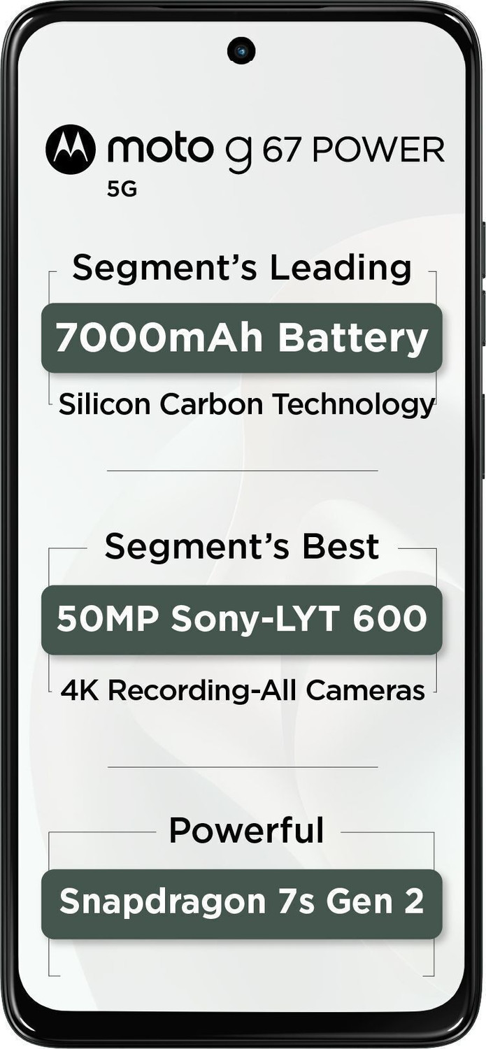 Image of MOTOROLA g67 power 5G (Pantone CILANTRO, 256 GB)
