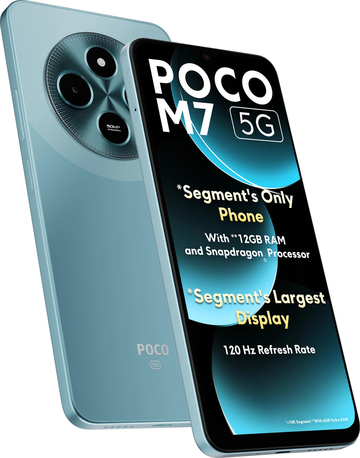 Image of POCO M7 5G (Ocean Blue, 128 GB)