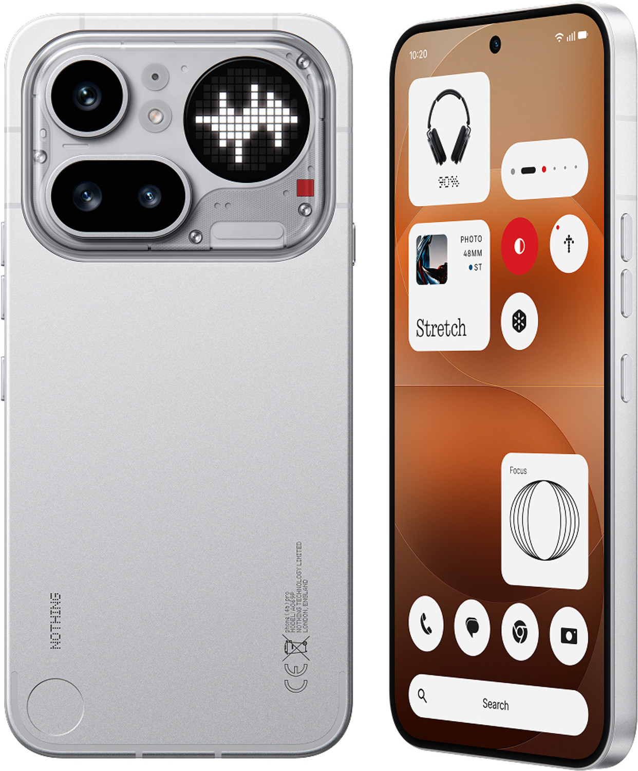 Image of Nothing Phone (4a) Pro (Silver, 128 GB)