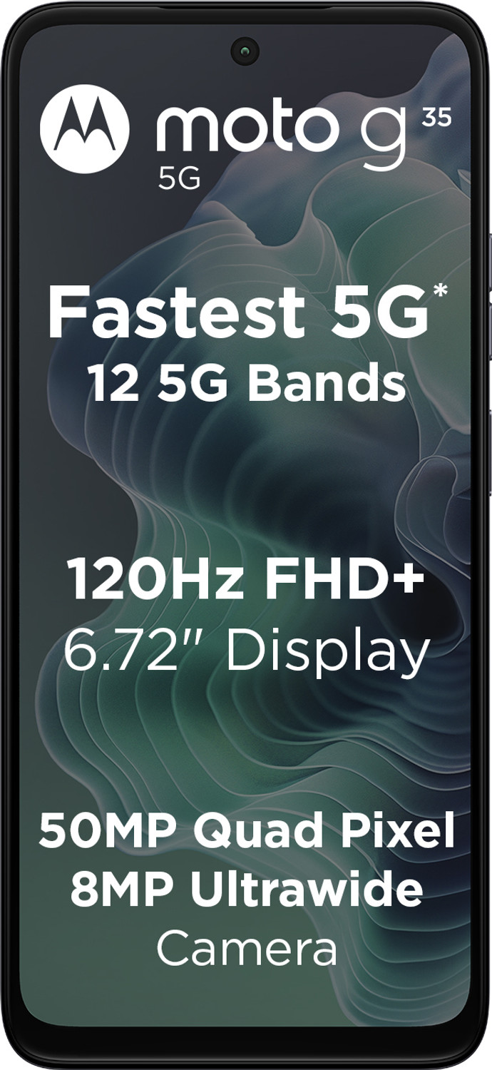 Image of MOTOROLA g35 5G (Midnight Black, 128 GB)
