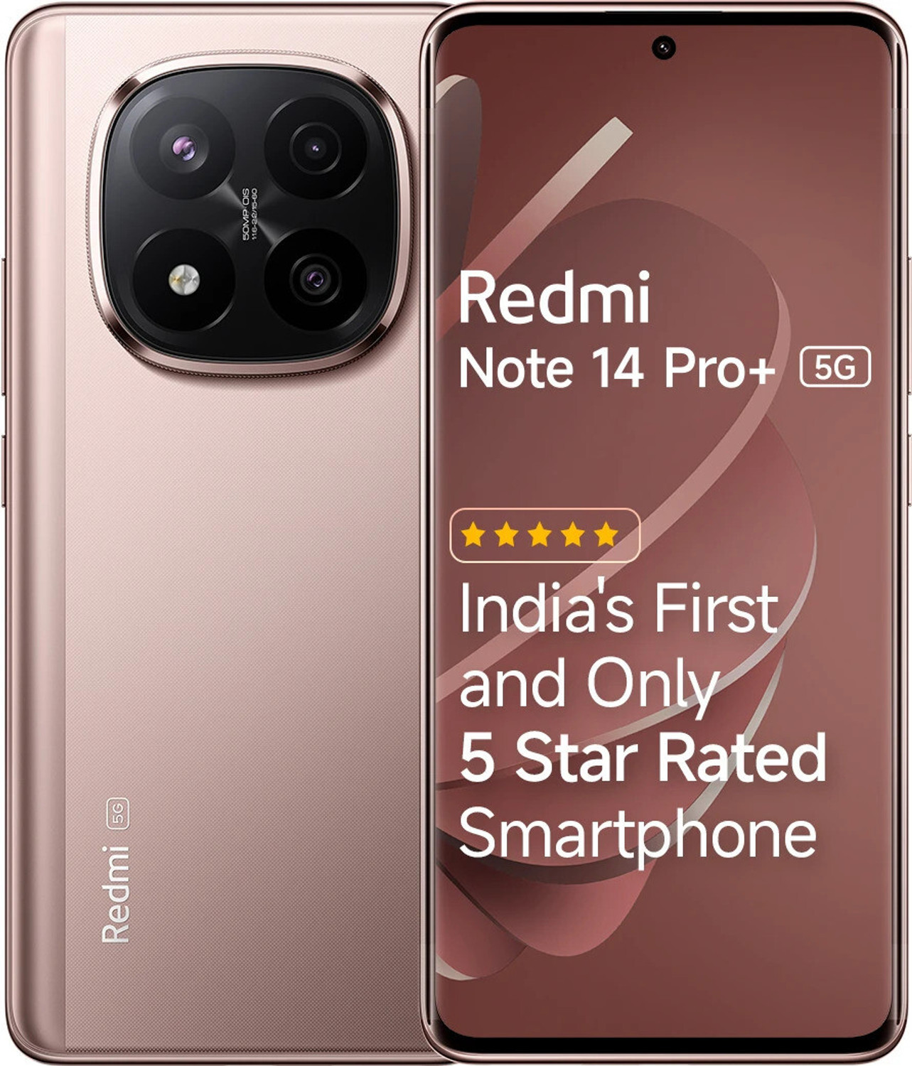 Image of REDMI Note 14 Pro+ 5G (Champagne Gold, 256 GB)