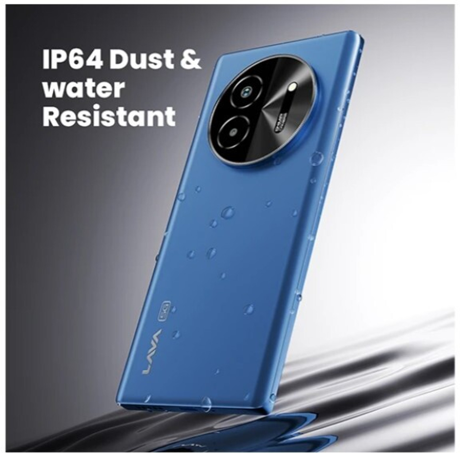 Image of LAVA Blaze Amoled (Sapphire Blue, 128 GB)