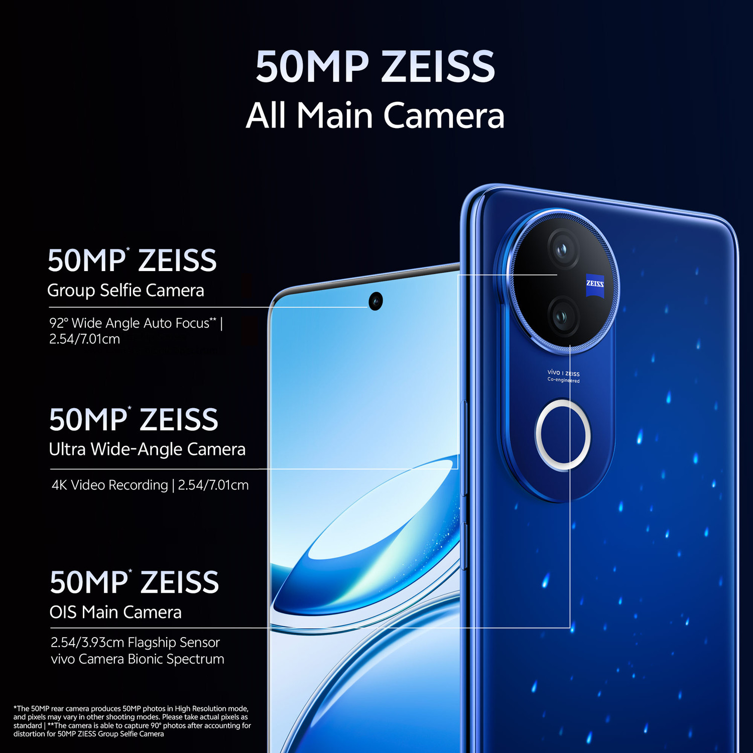 Image of vivo V50 5G (Starry Night, 256 GB)