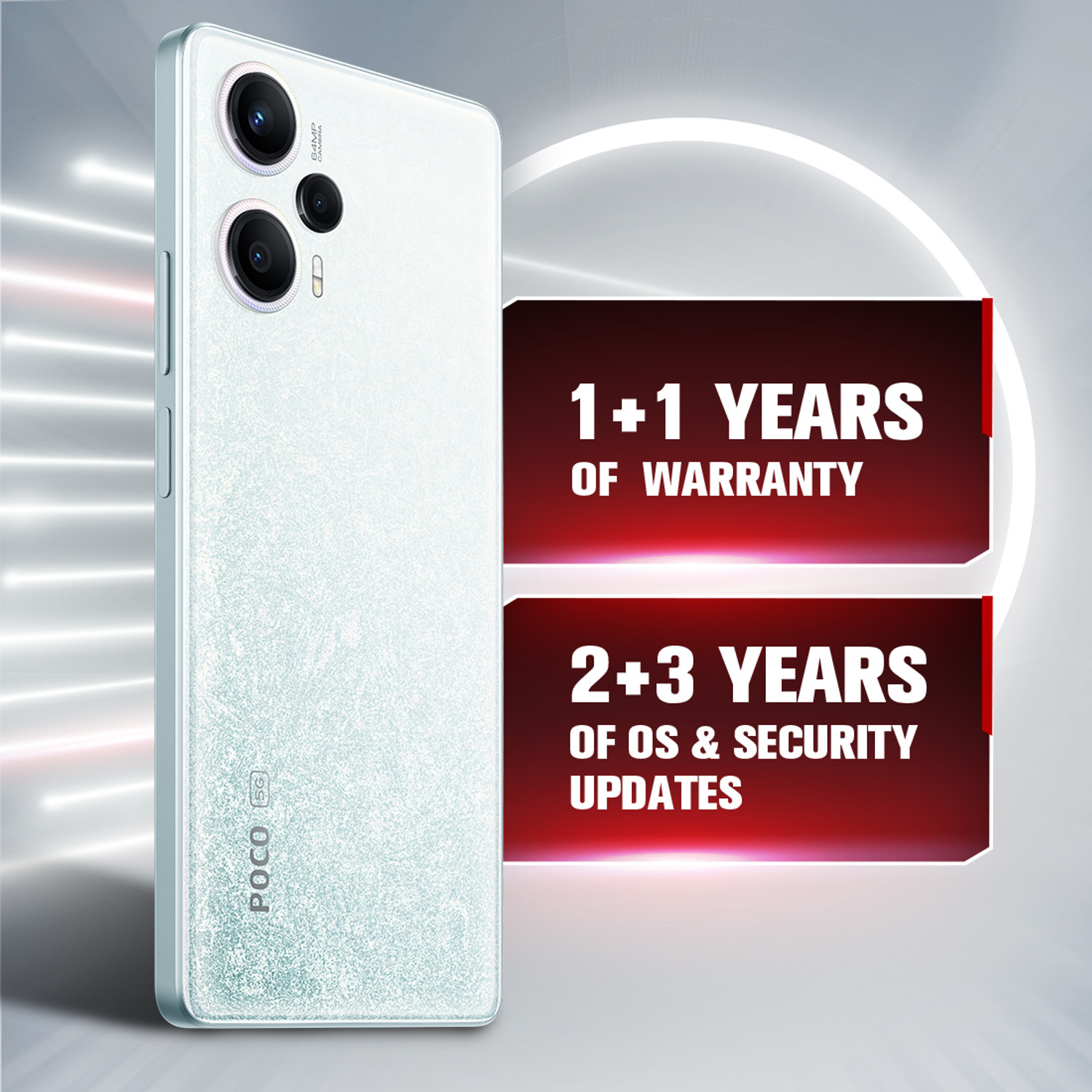 Image of POCO F5 5G (Snowstorm White, 256 GB)